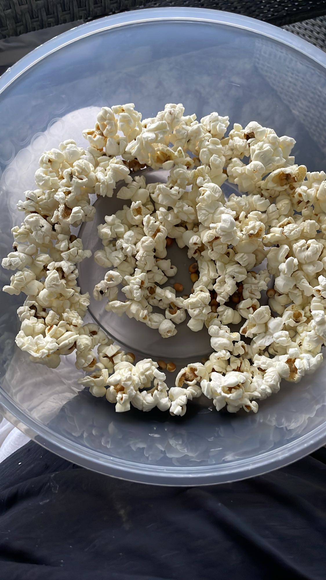 Lätt popcornsnack