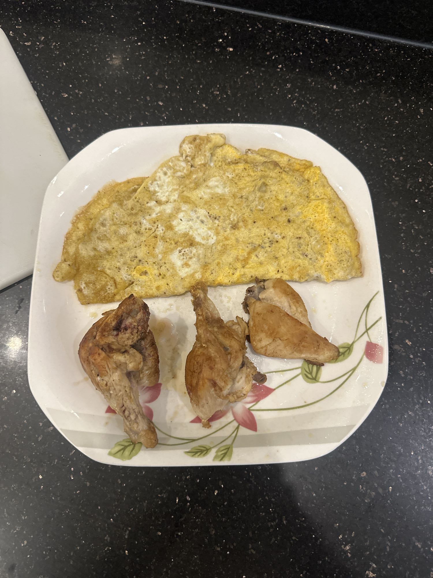 Chicken and Egg Plate