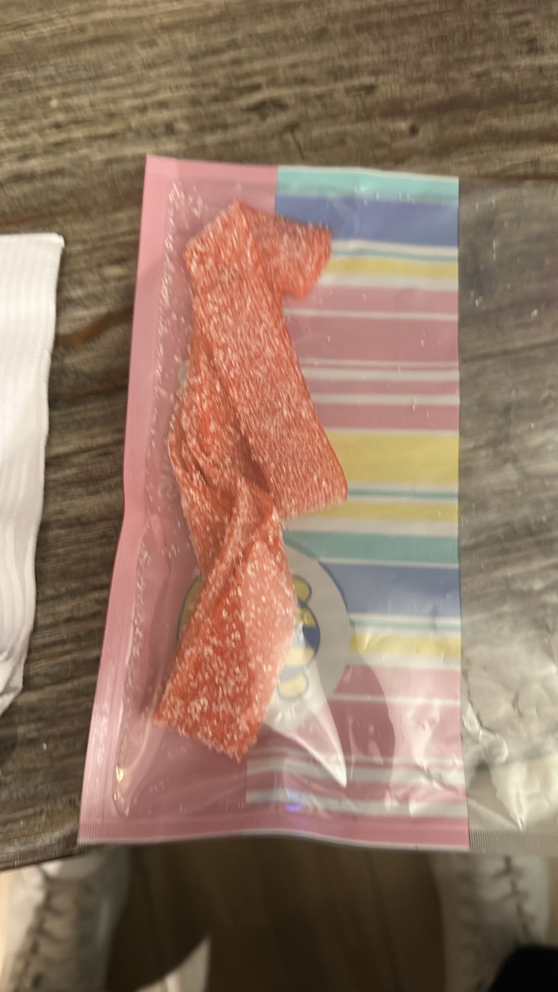 dulce ácido de fresa