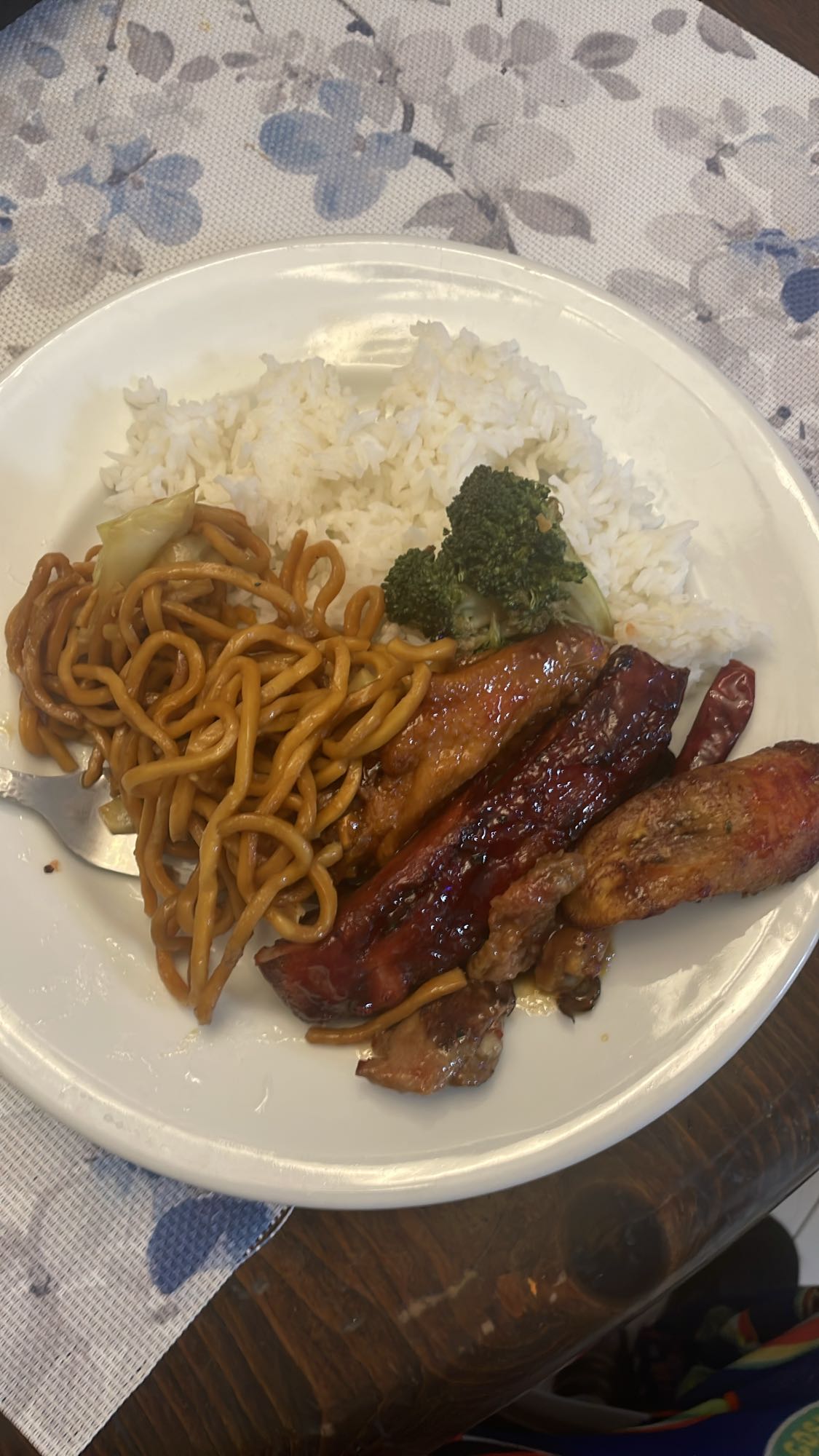 Plato asiático mixto