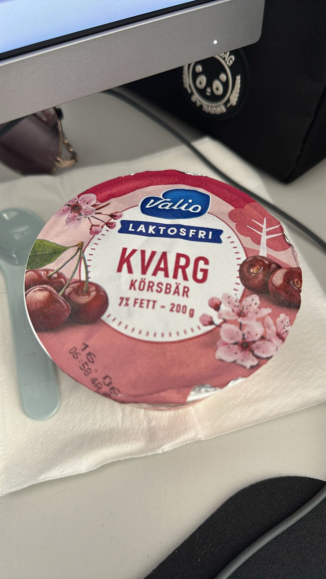 Kvarg körsbär laktosfri
