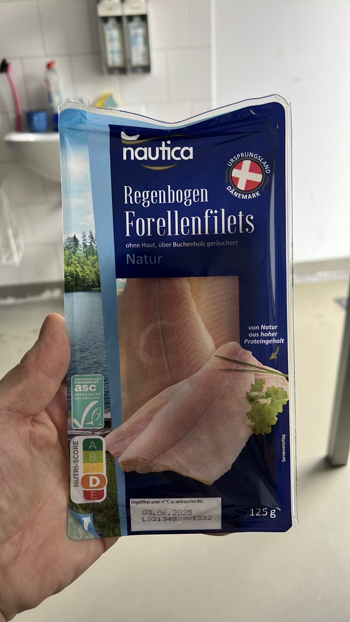 Filety z pstrąga tęczowego