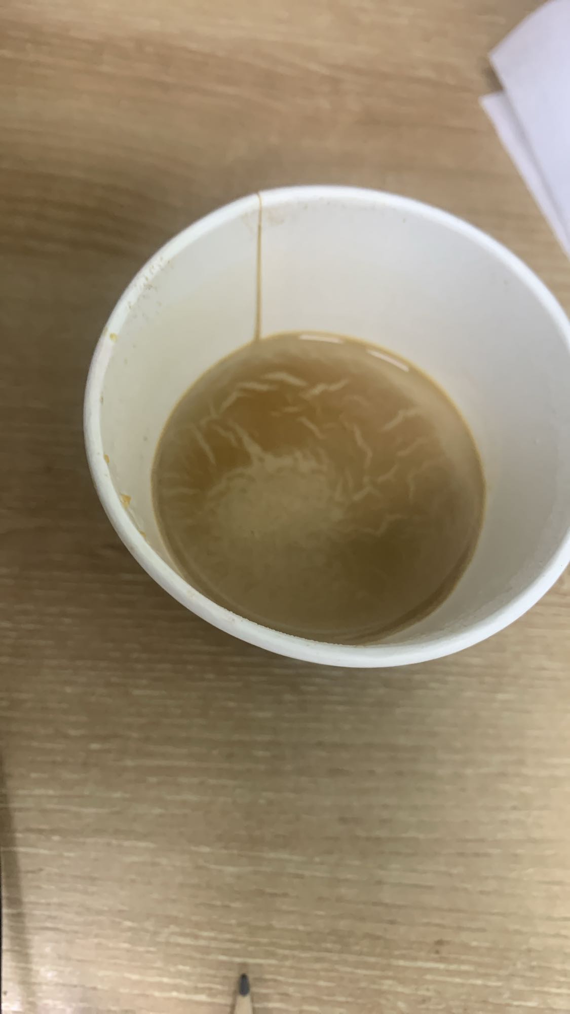 Chicken broth cup