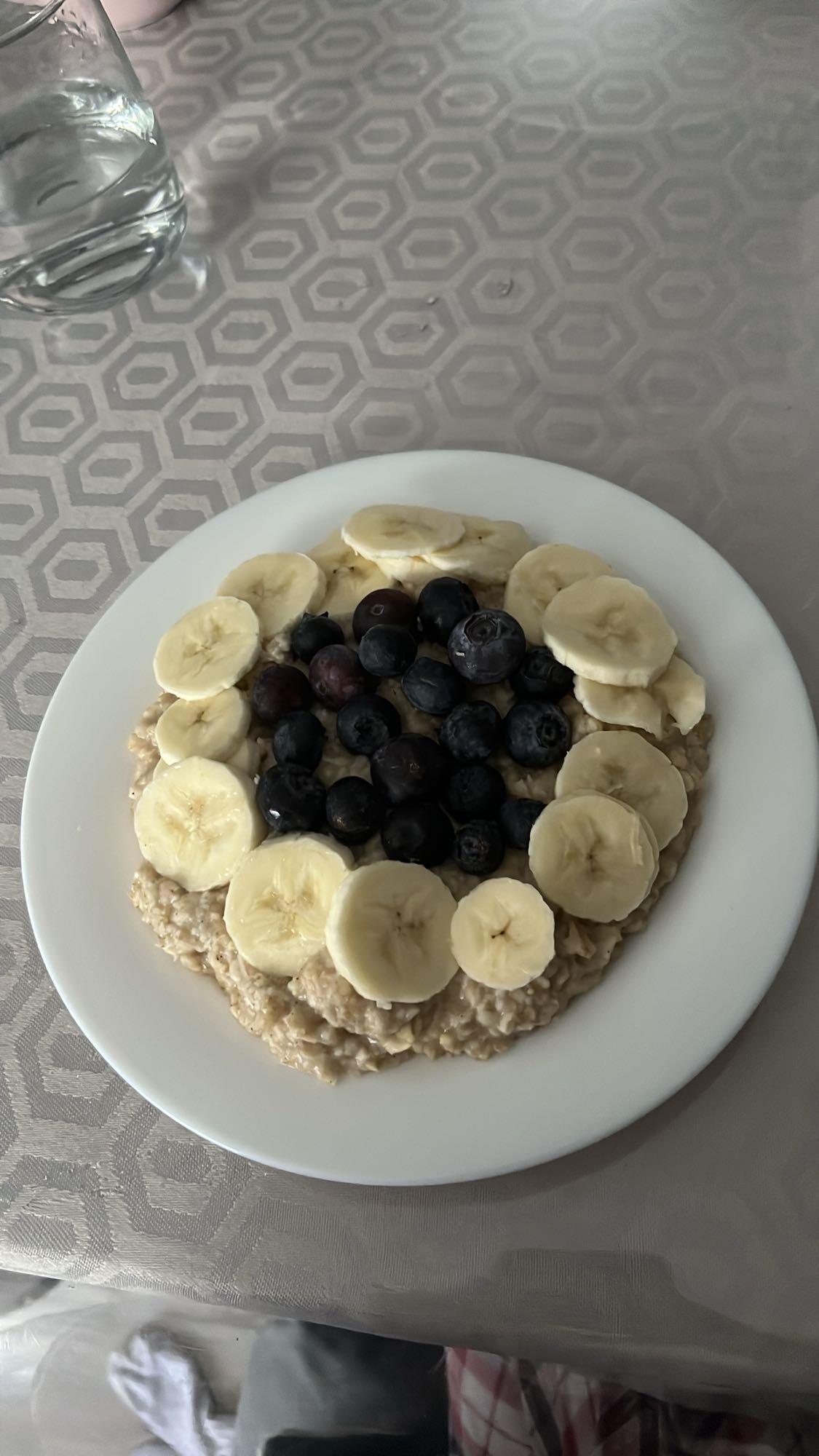 Terci cu banane și afine