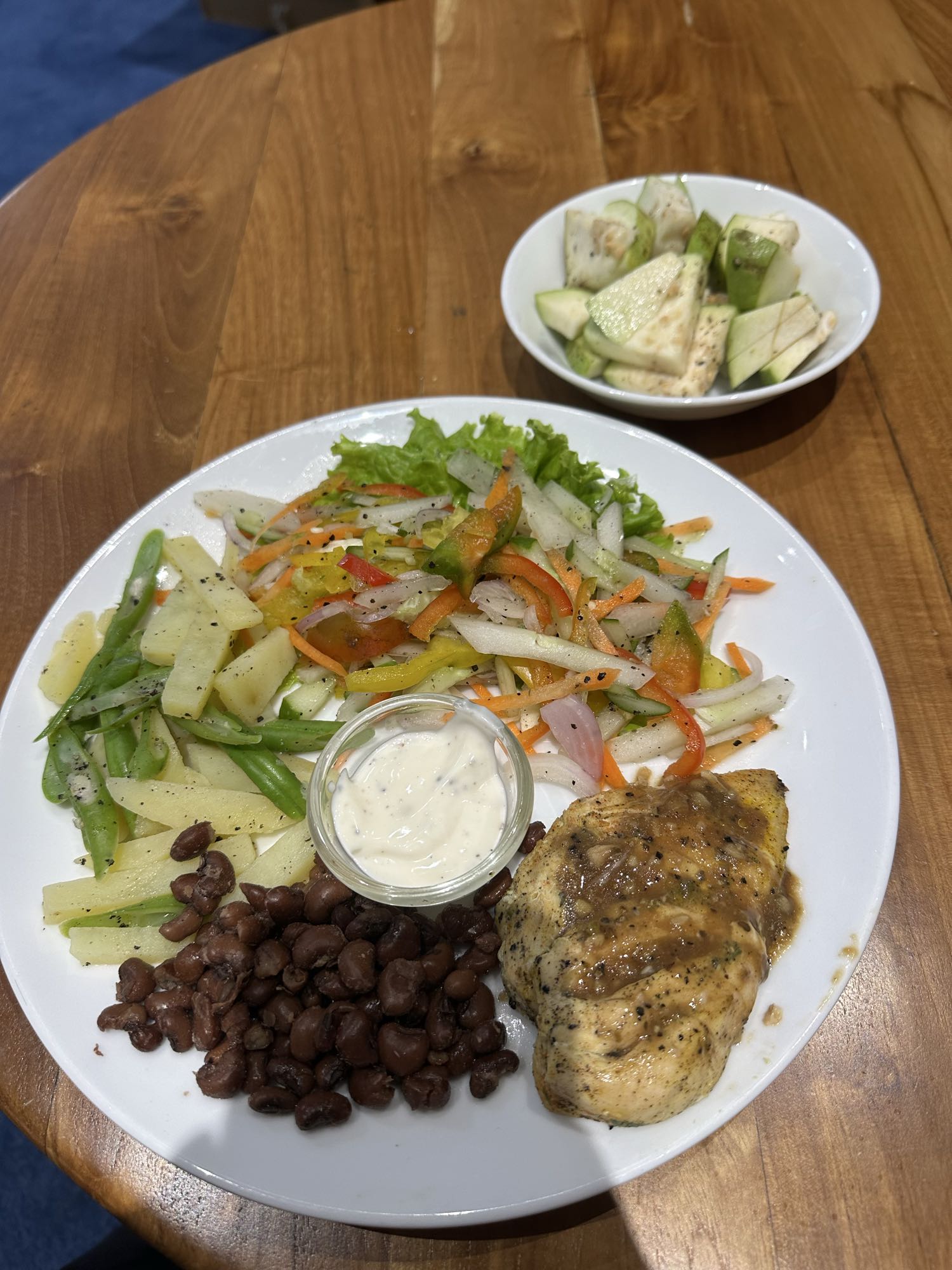 Chicken Veggie Plate