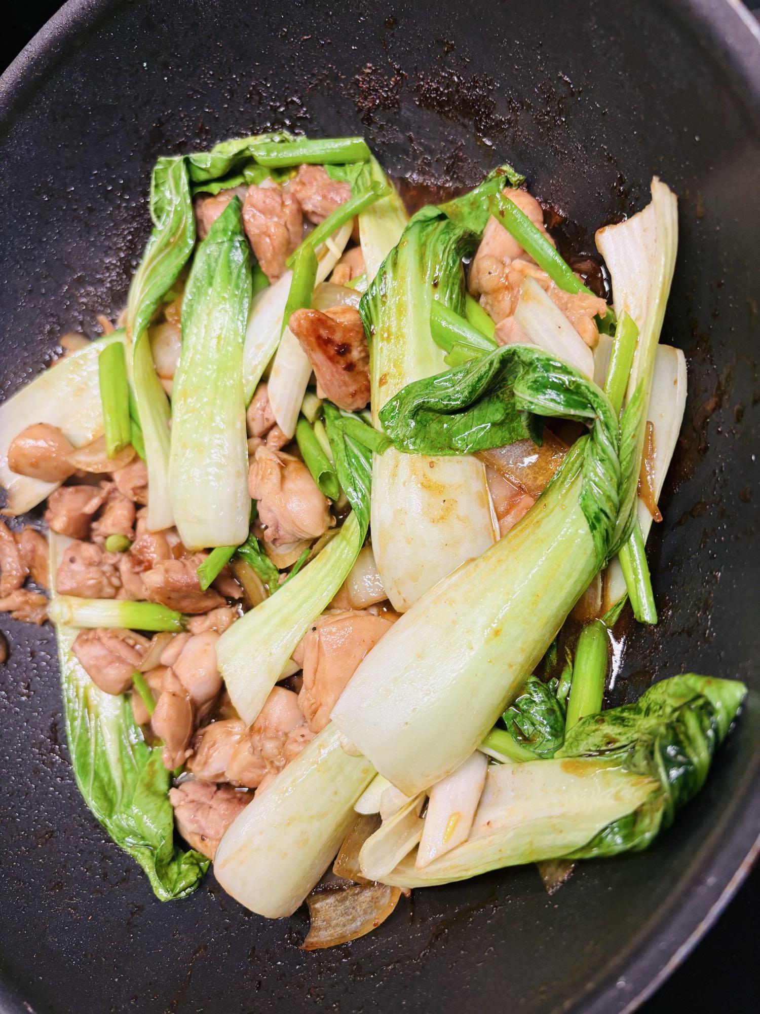 Chicken Bok Choy Stir Fry
