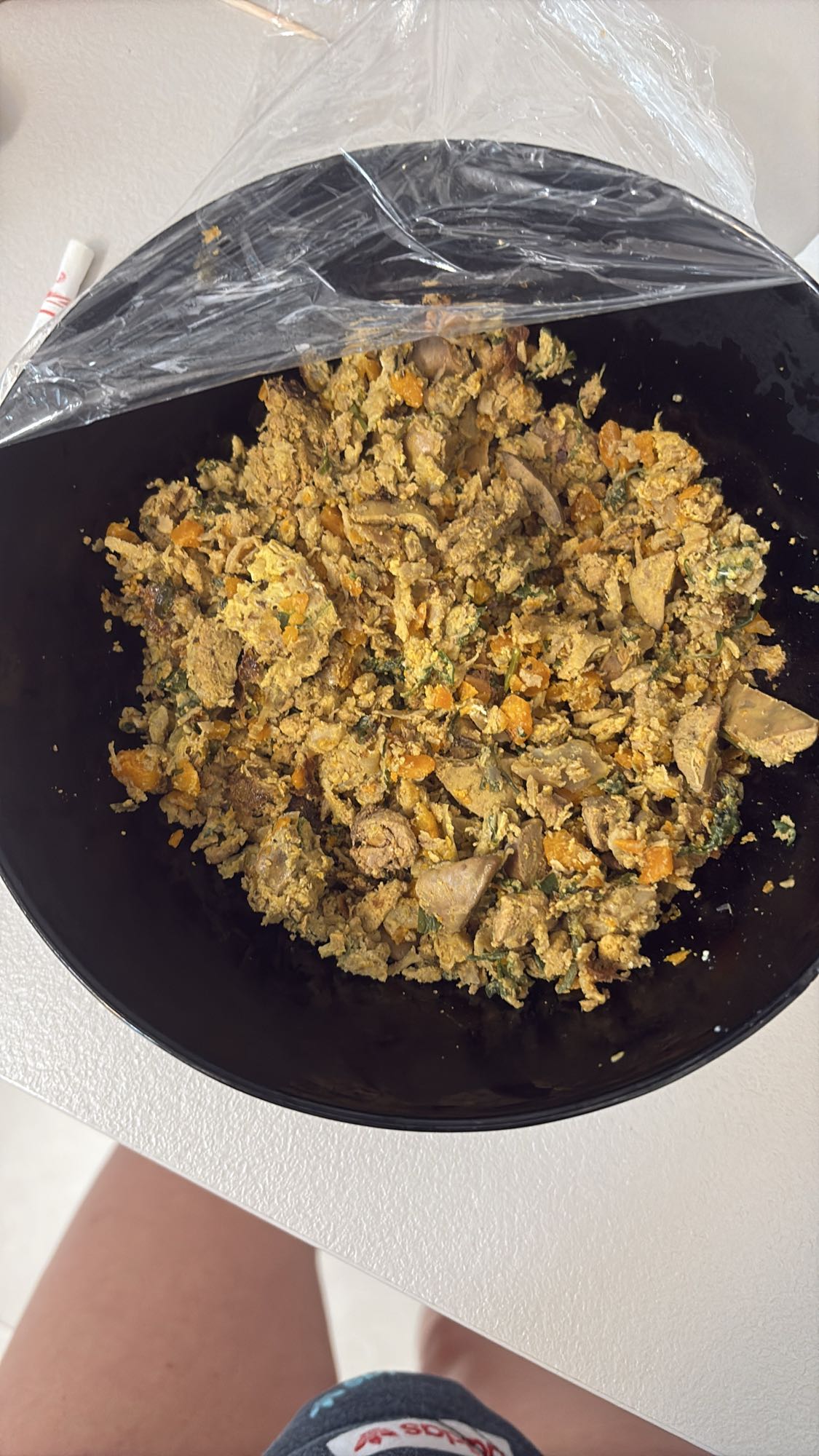 Ficat cu ou și legume