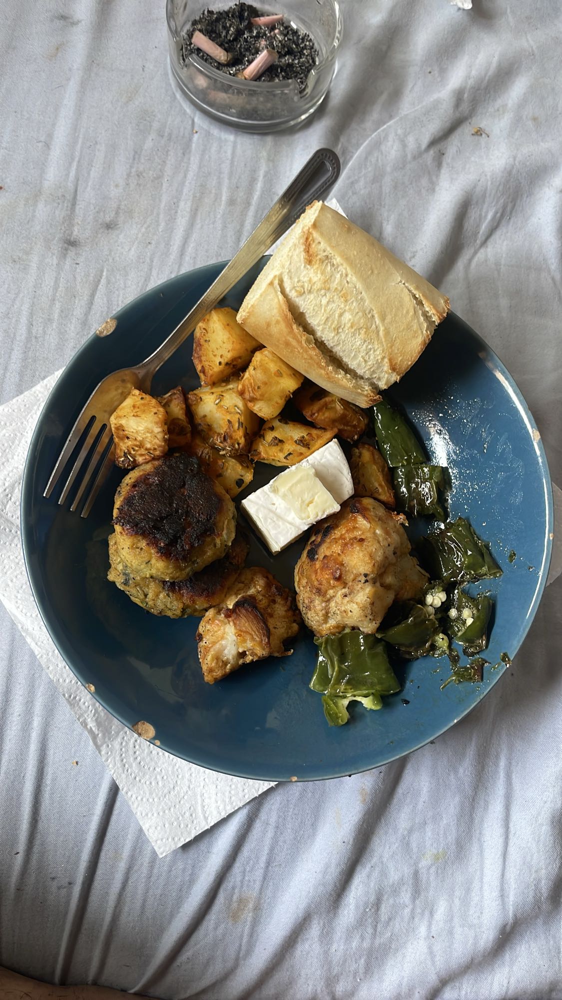 Assiette poulet et légumes