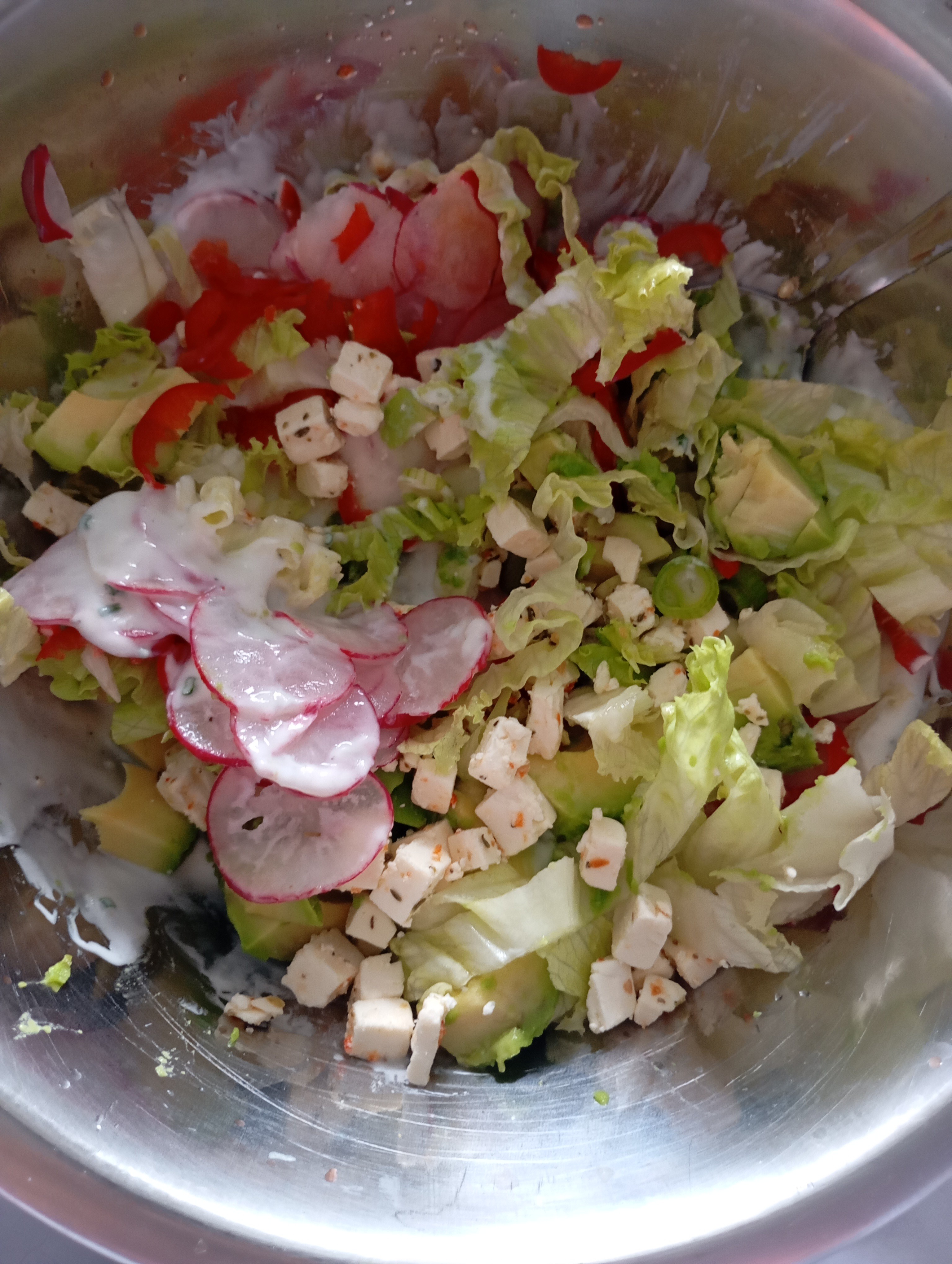 Gemischter Salat mit Feta