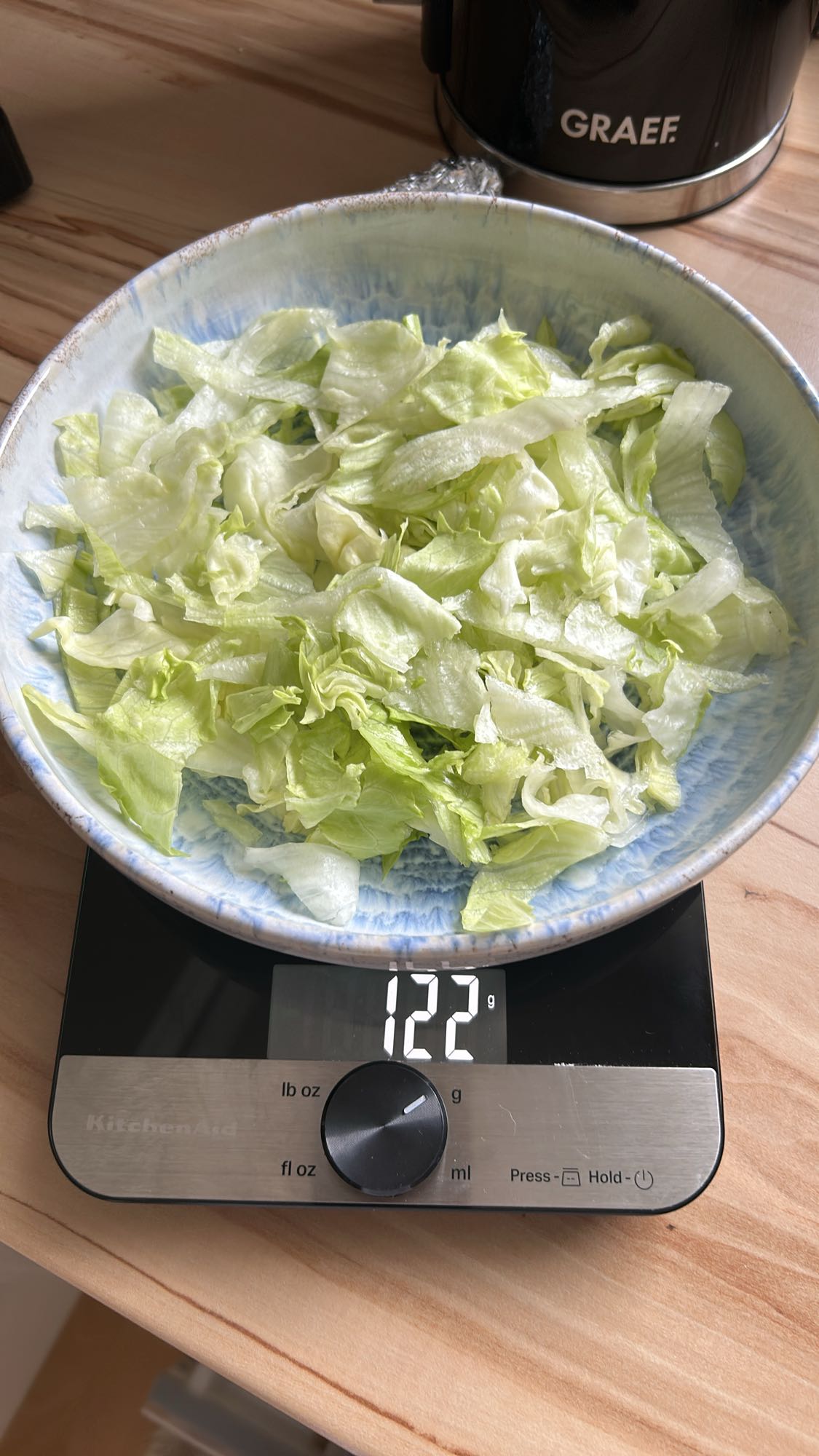 Eisbergsalat Schüssel