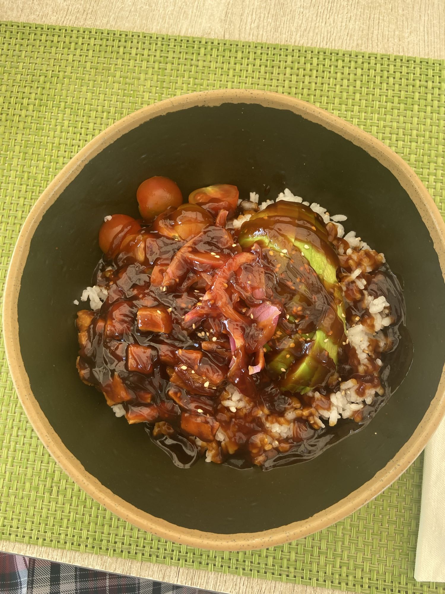 Teriyaki Veggie Rice Bowl