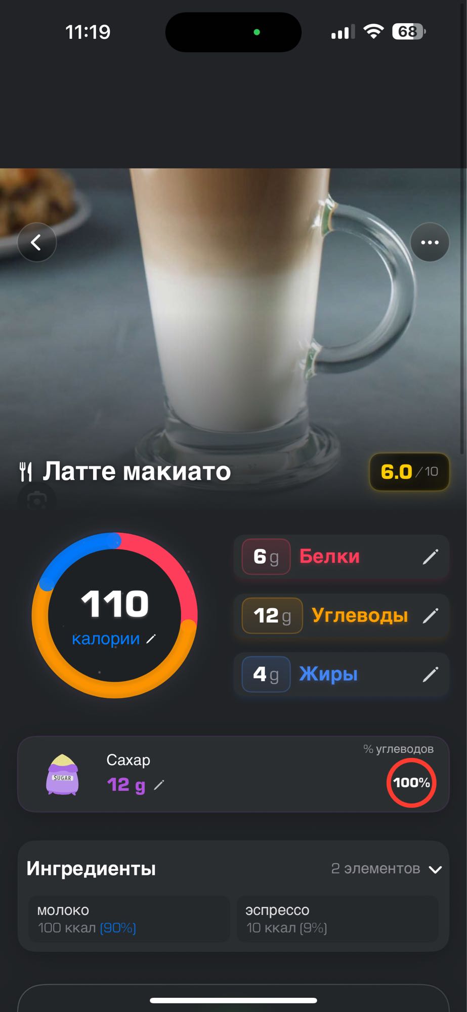 Латте макиато