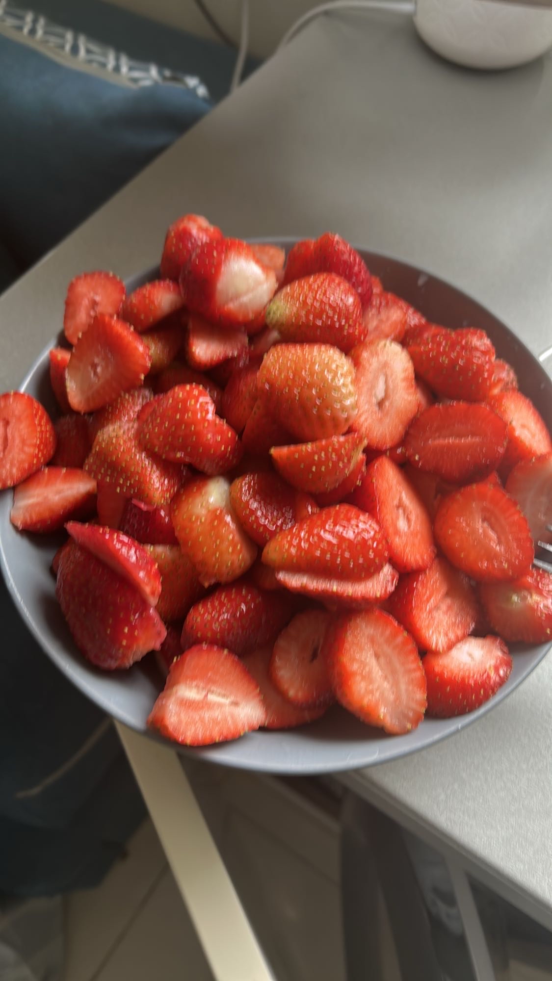 Fresh Strawberries Bowl