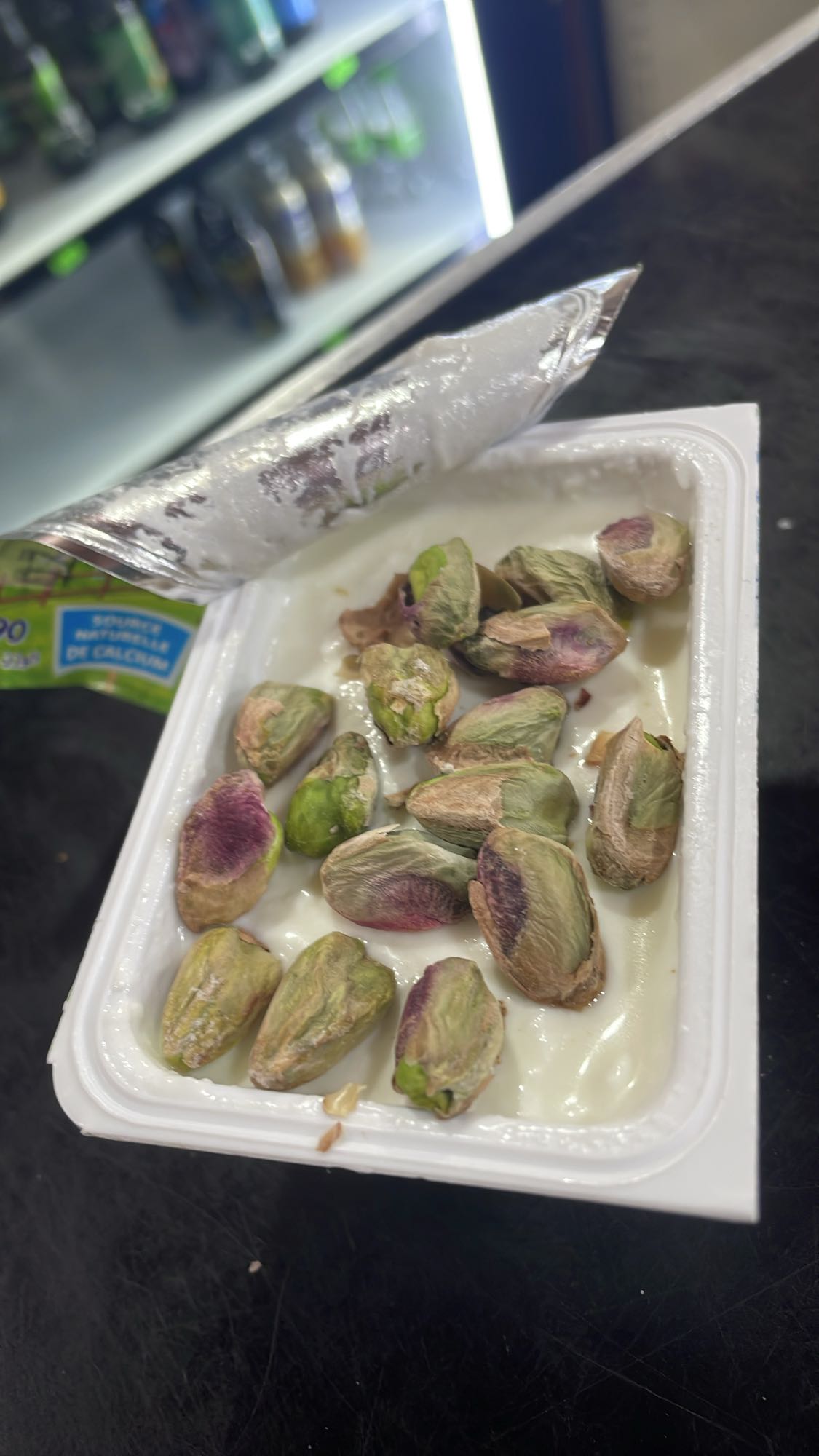 Yaourt aux pistaches