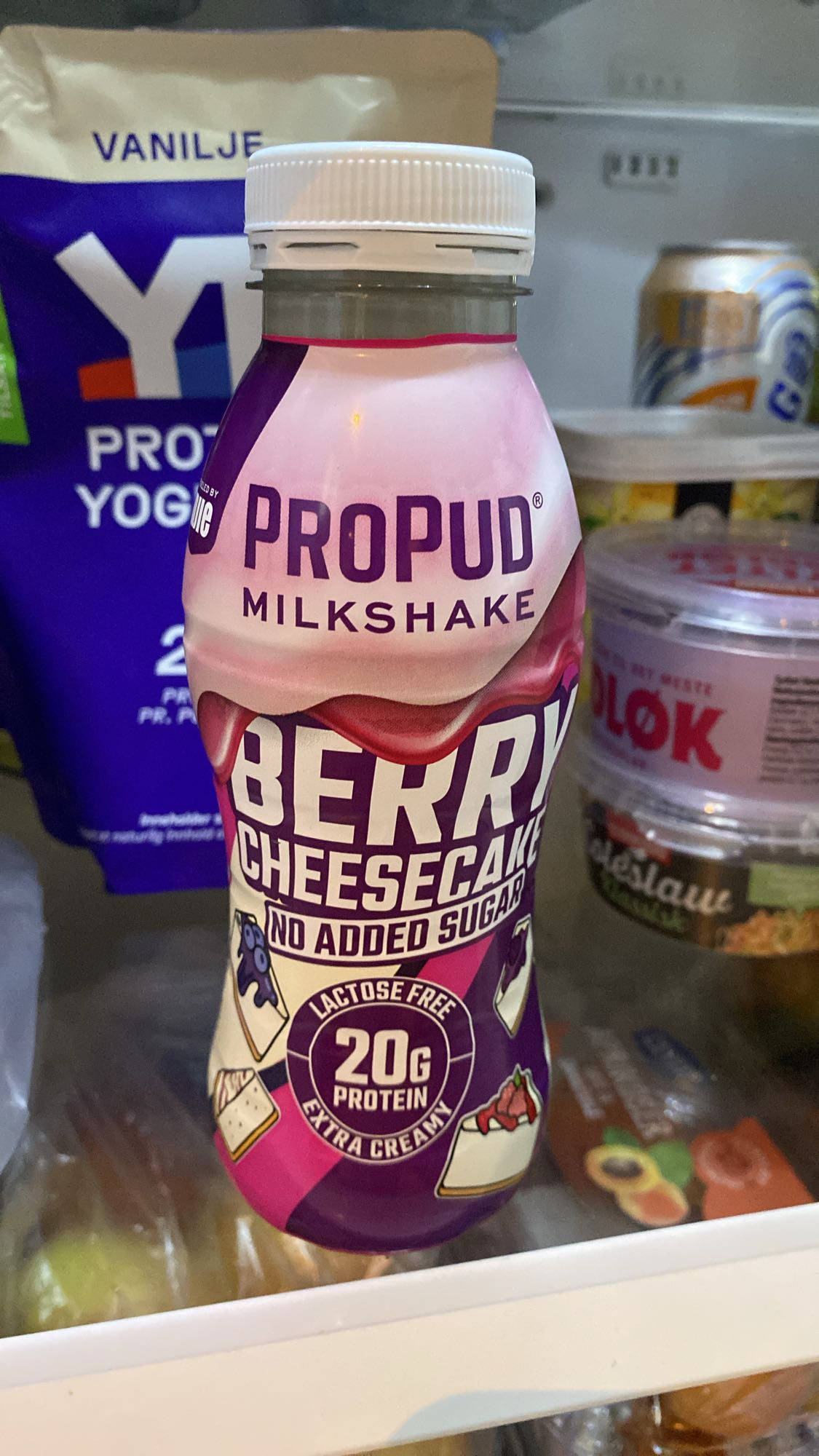 Bær cheesecake milkshake