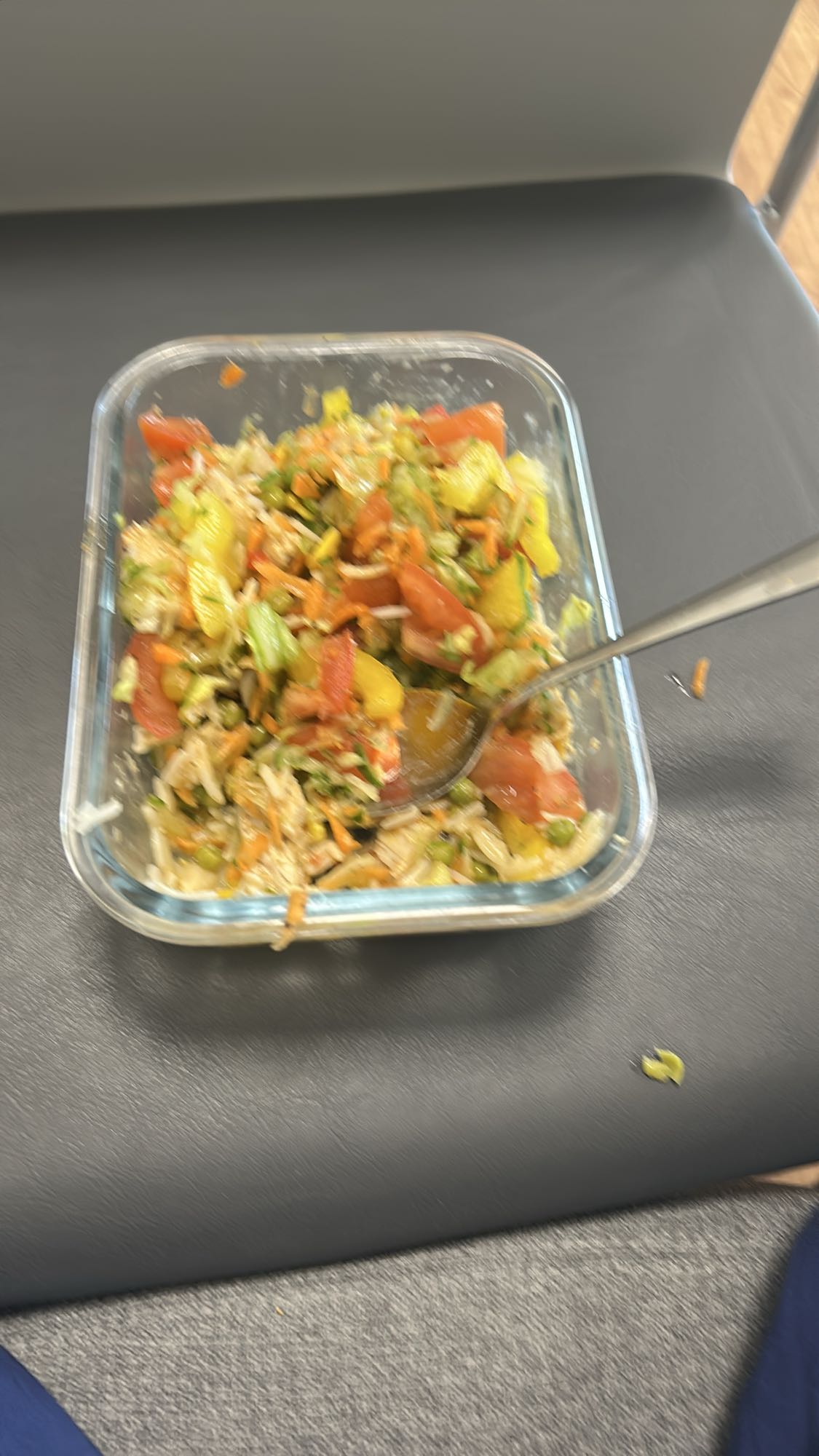 Kycklingsallad färgglad