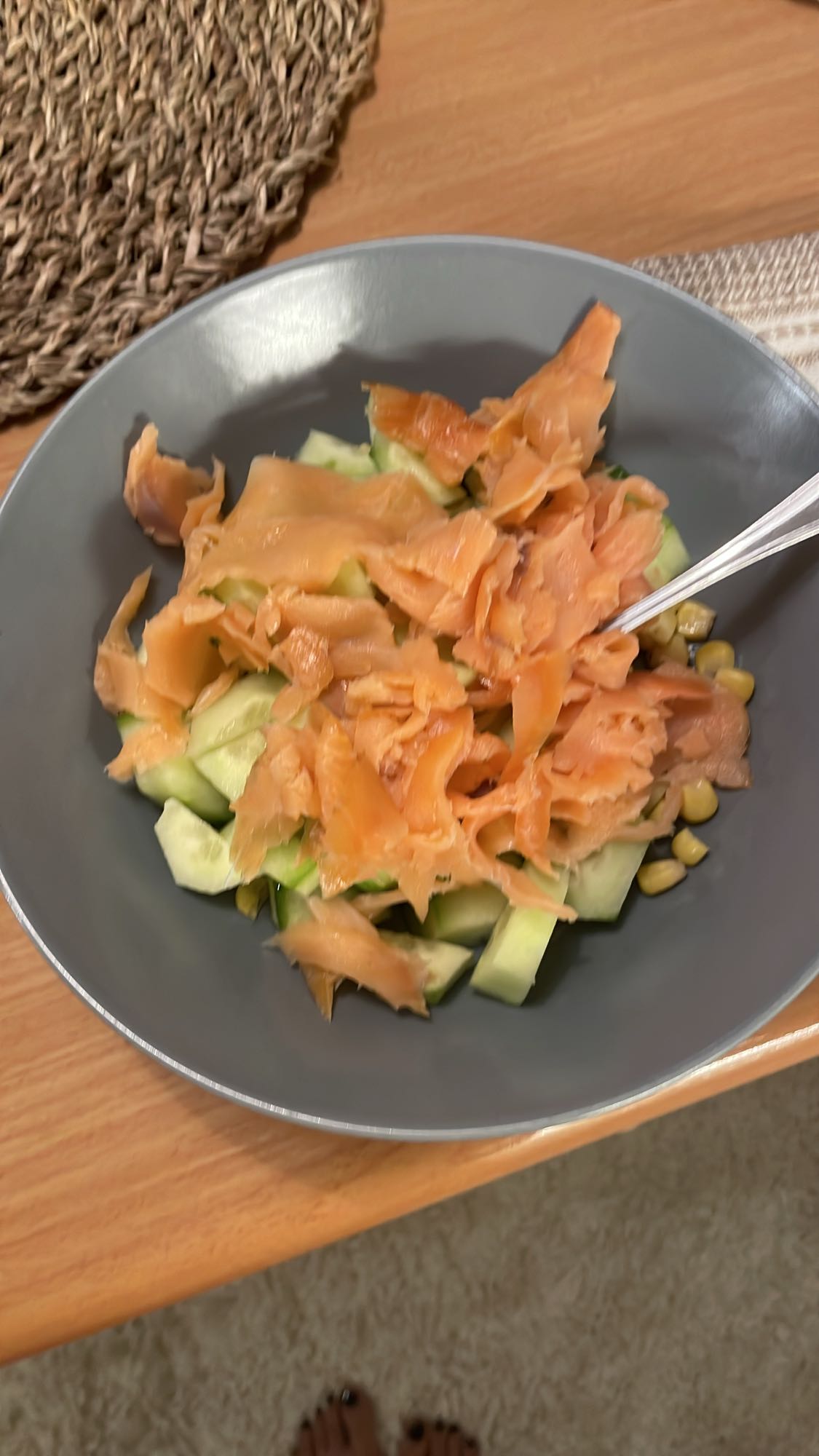 Salmon Veggie Bowl