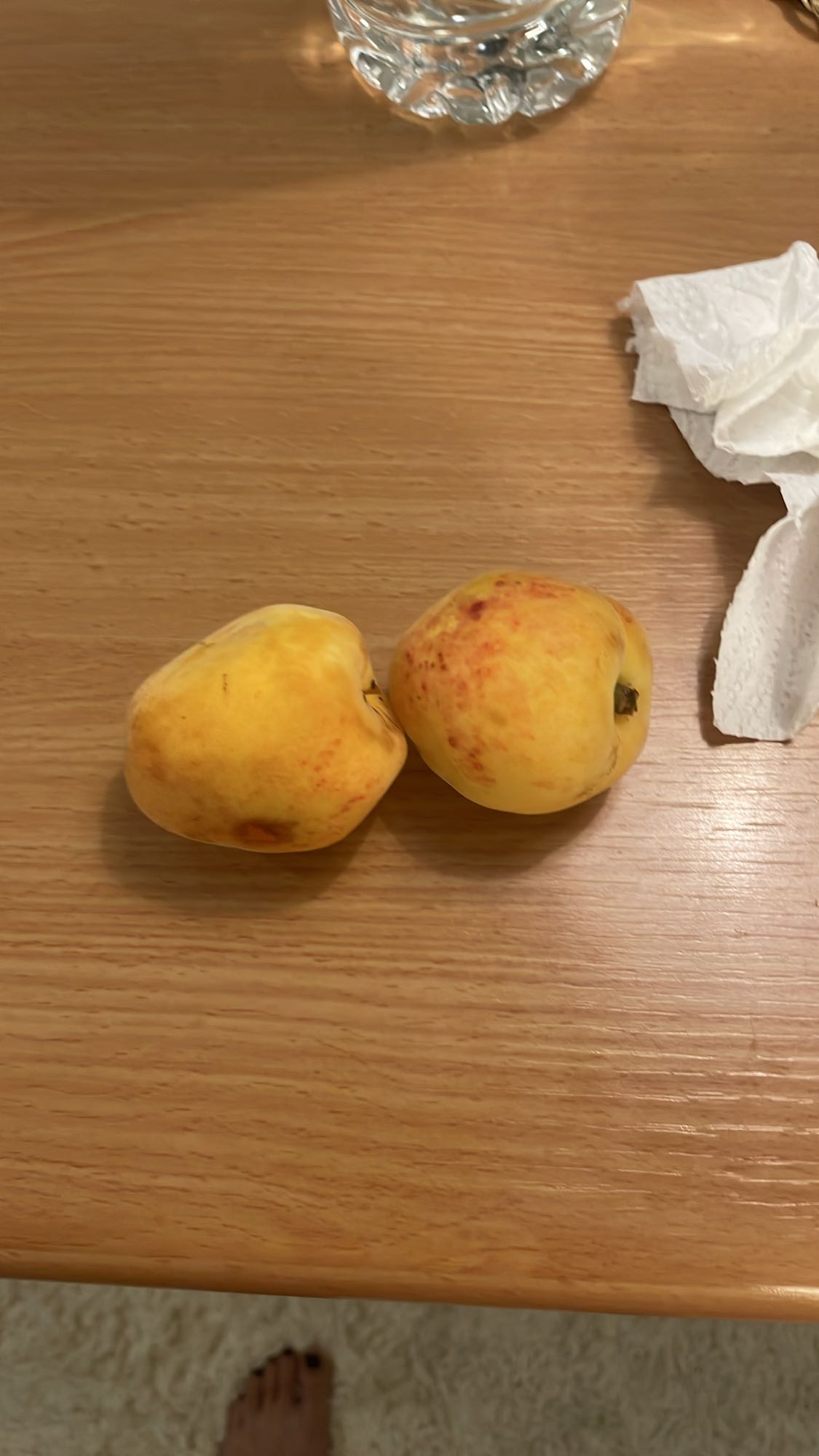 Two quinces