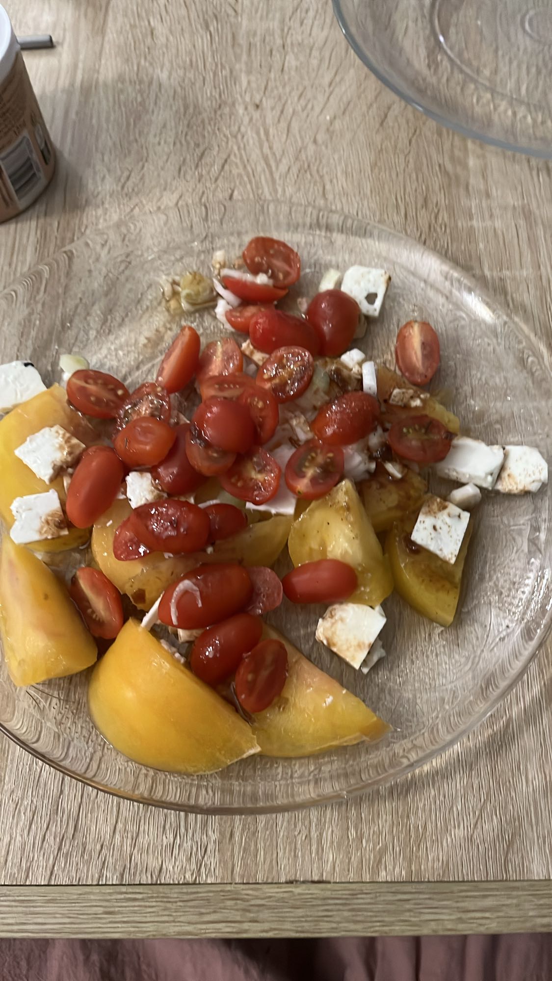 Salade tomate feta