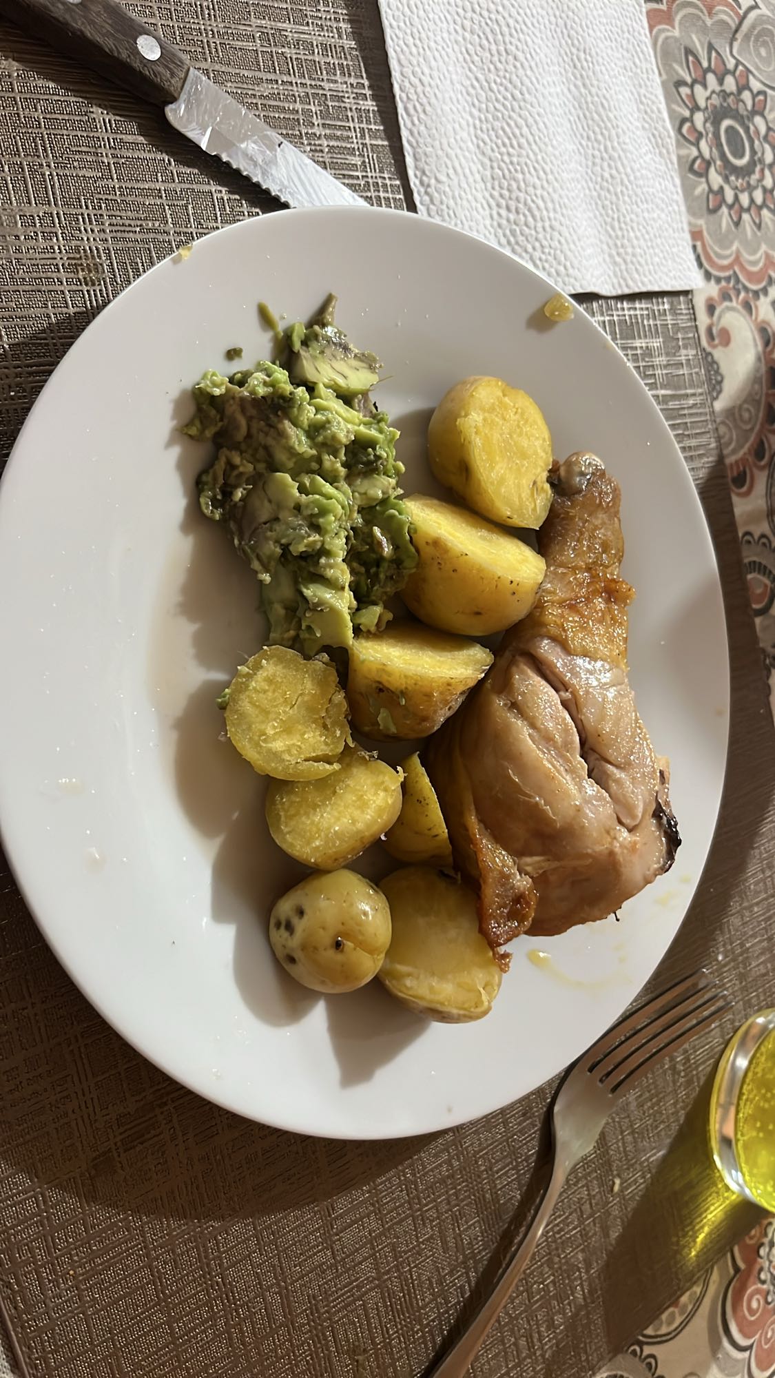 Chicken with potatoes