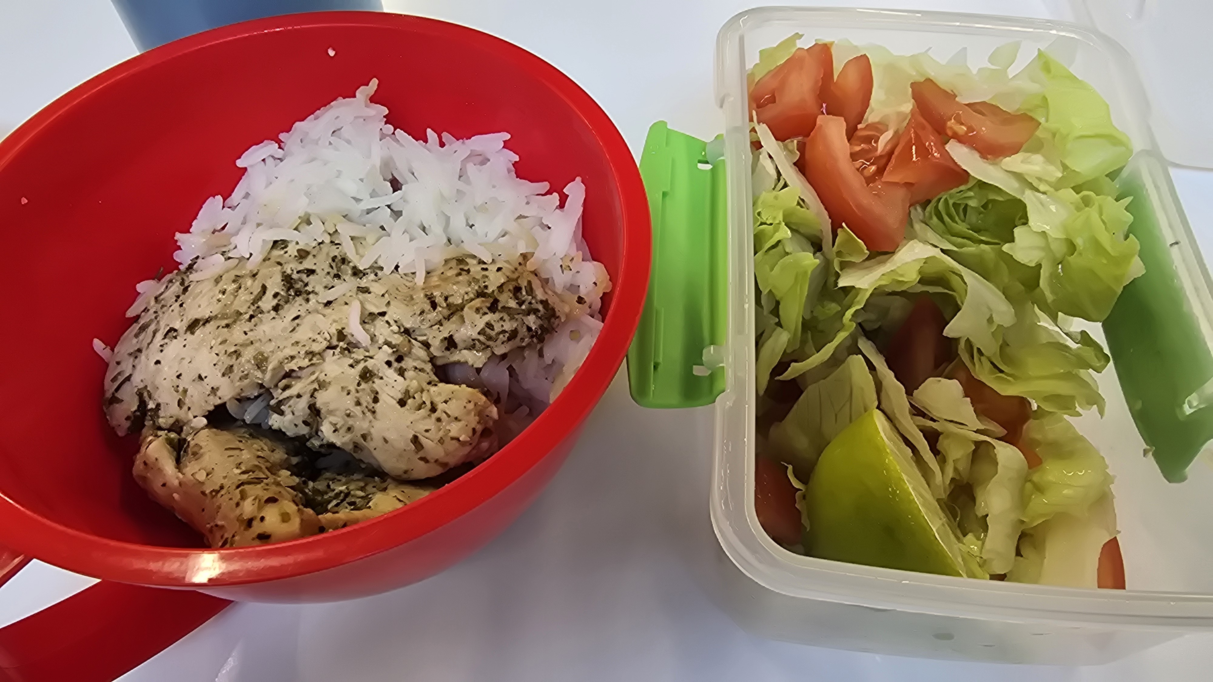 Chicken Rice with Salad