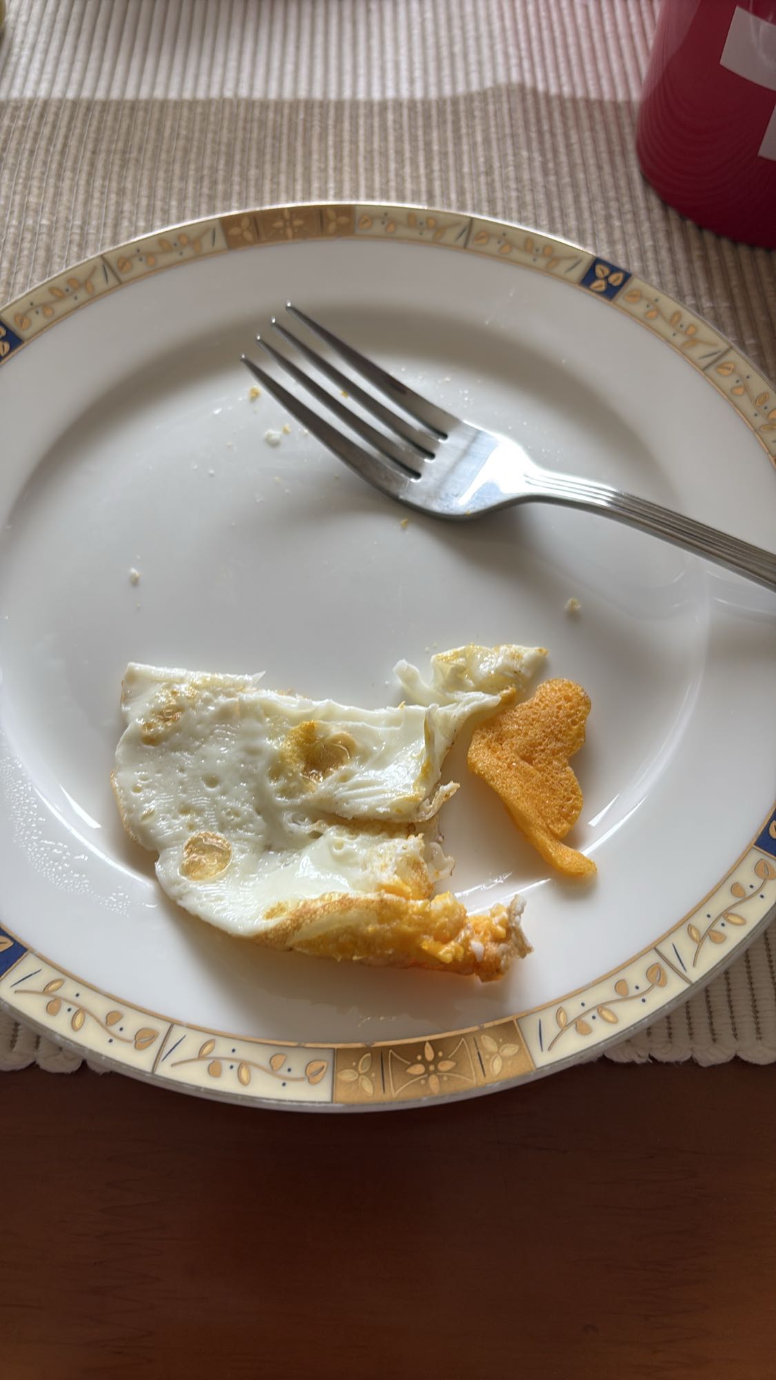 Egg and chip bite