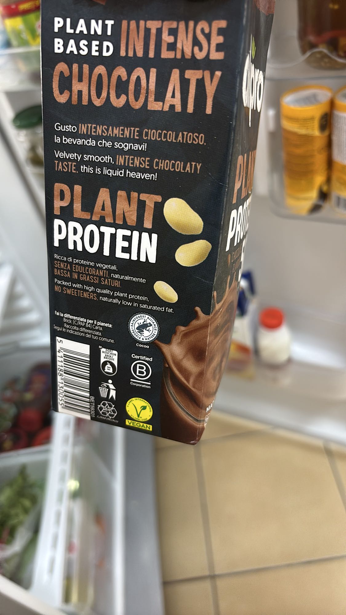 Băutură proteică ciocolată