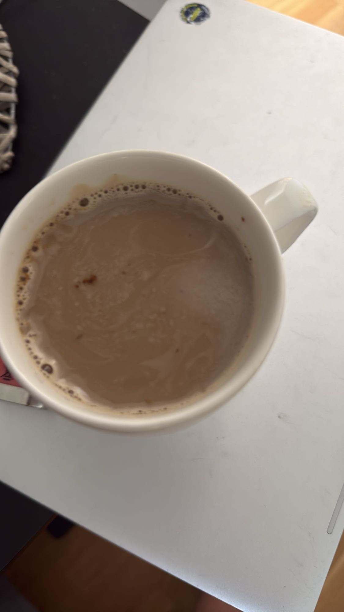 Kaffe med mjölk
