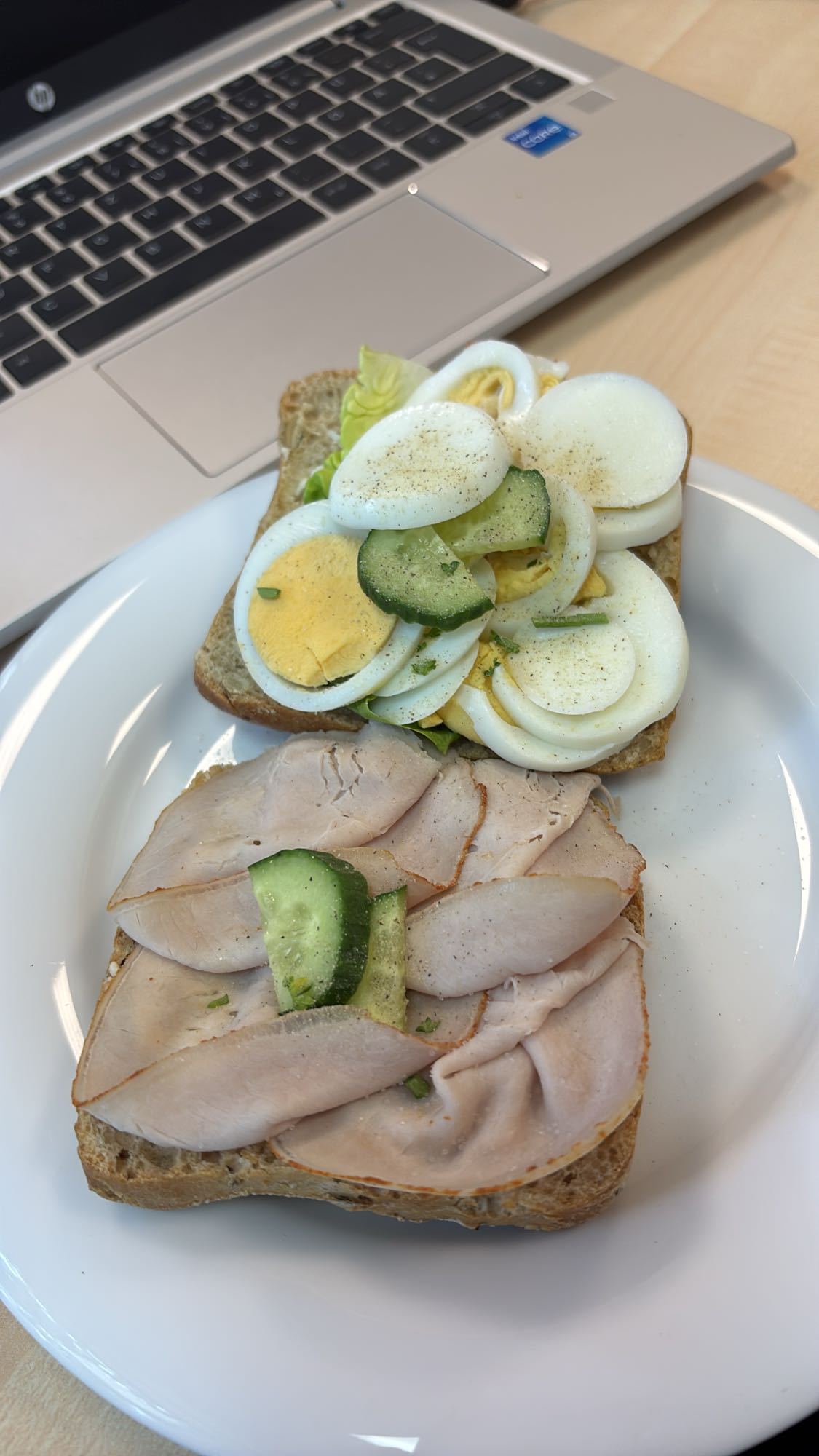 Ei & Kalkoen Sandwich