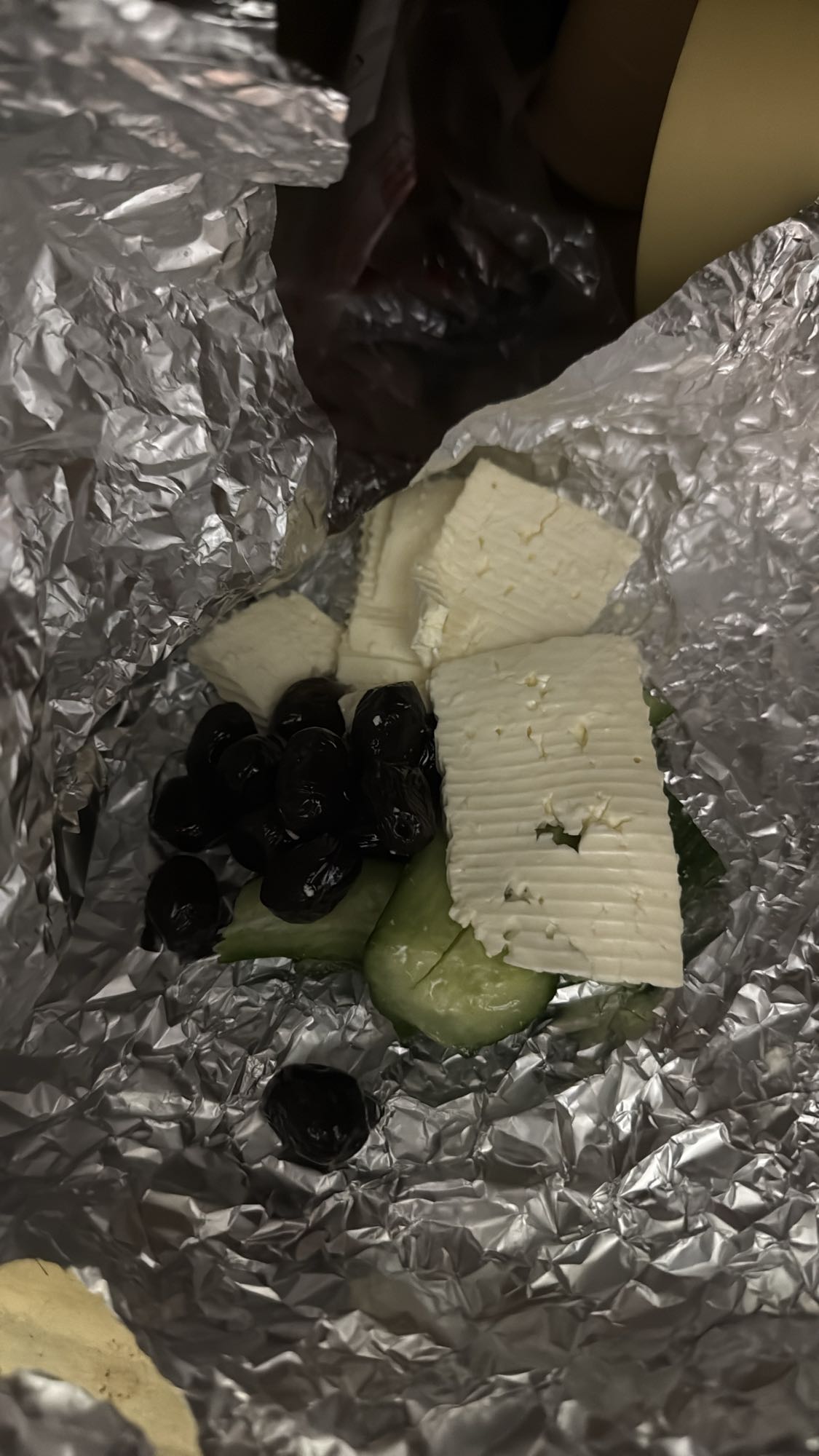 Feta, Olive & Cucumber Wrap