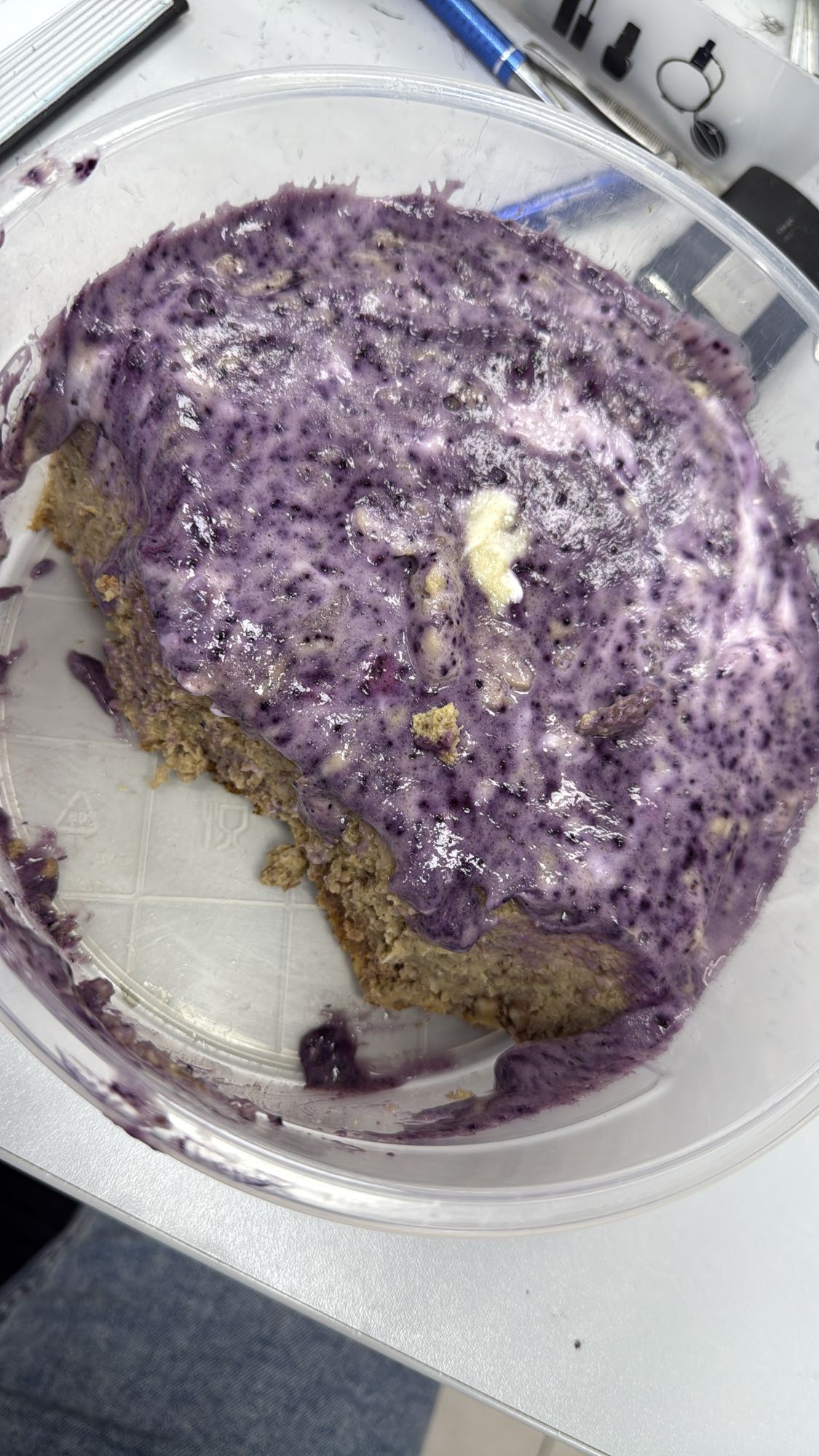 Budincă cu afine și ovăz