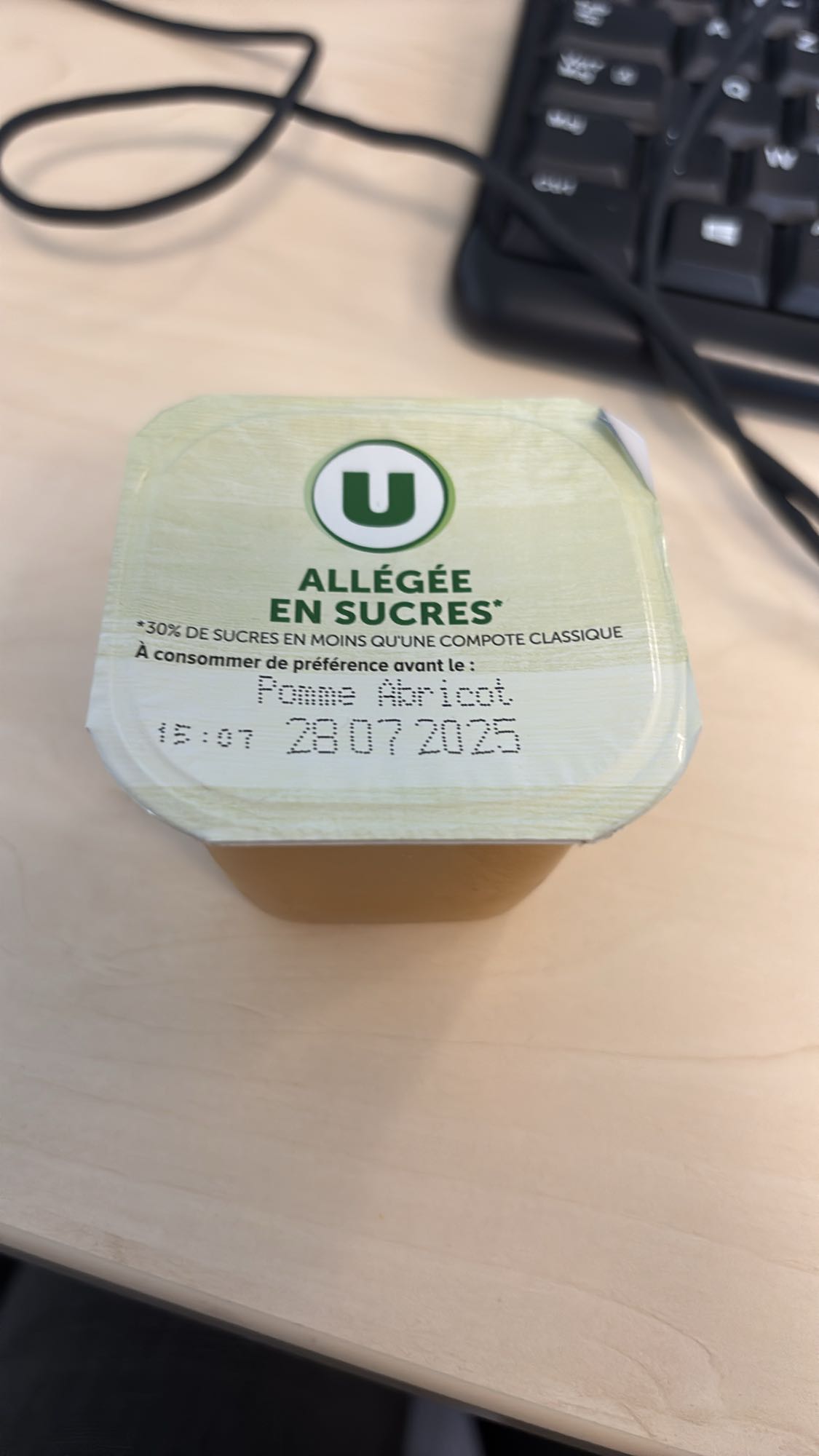 Compote pomme abricot