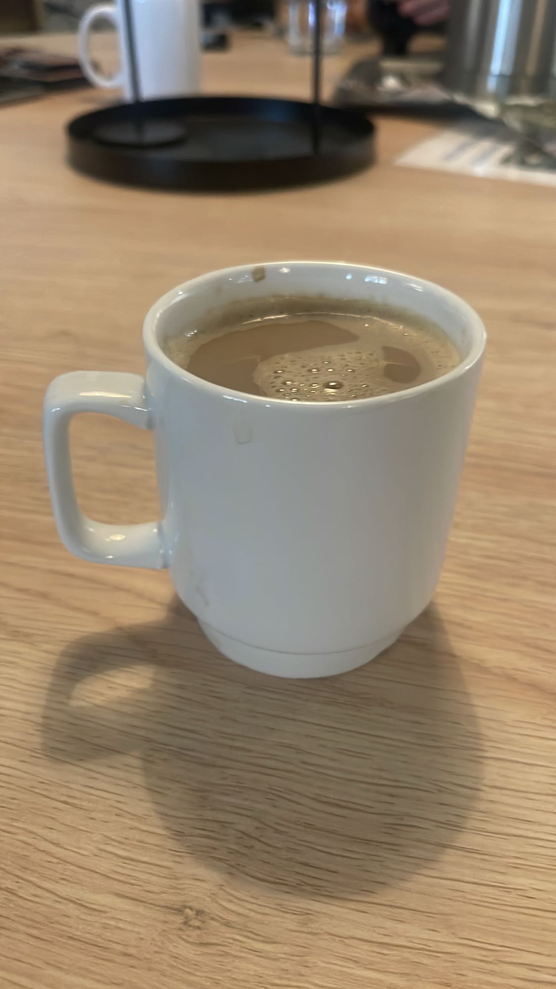 Kaffe med mjölk