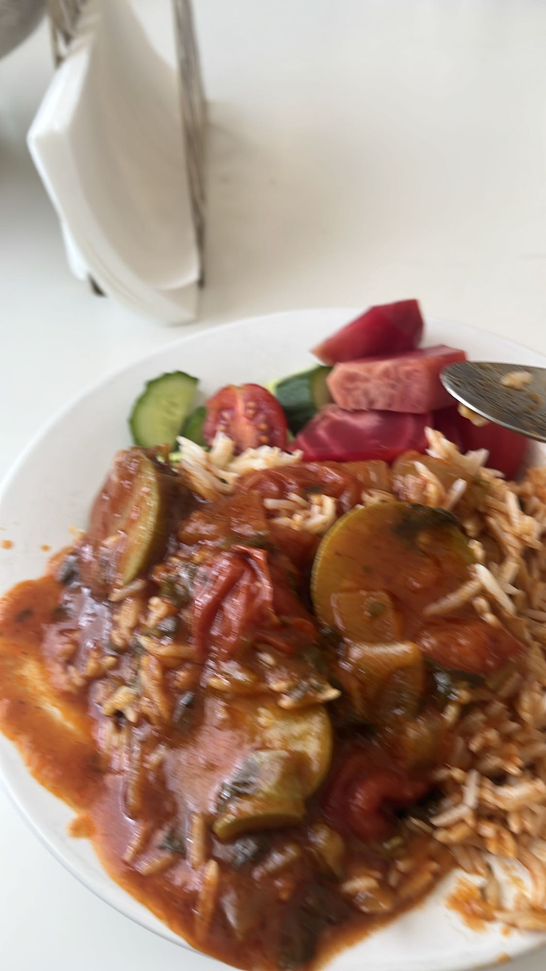 Grönsaksgryta med ris