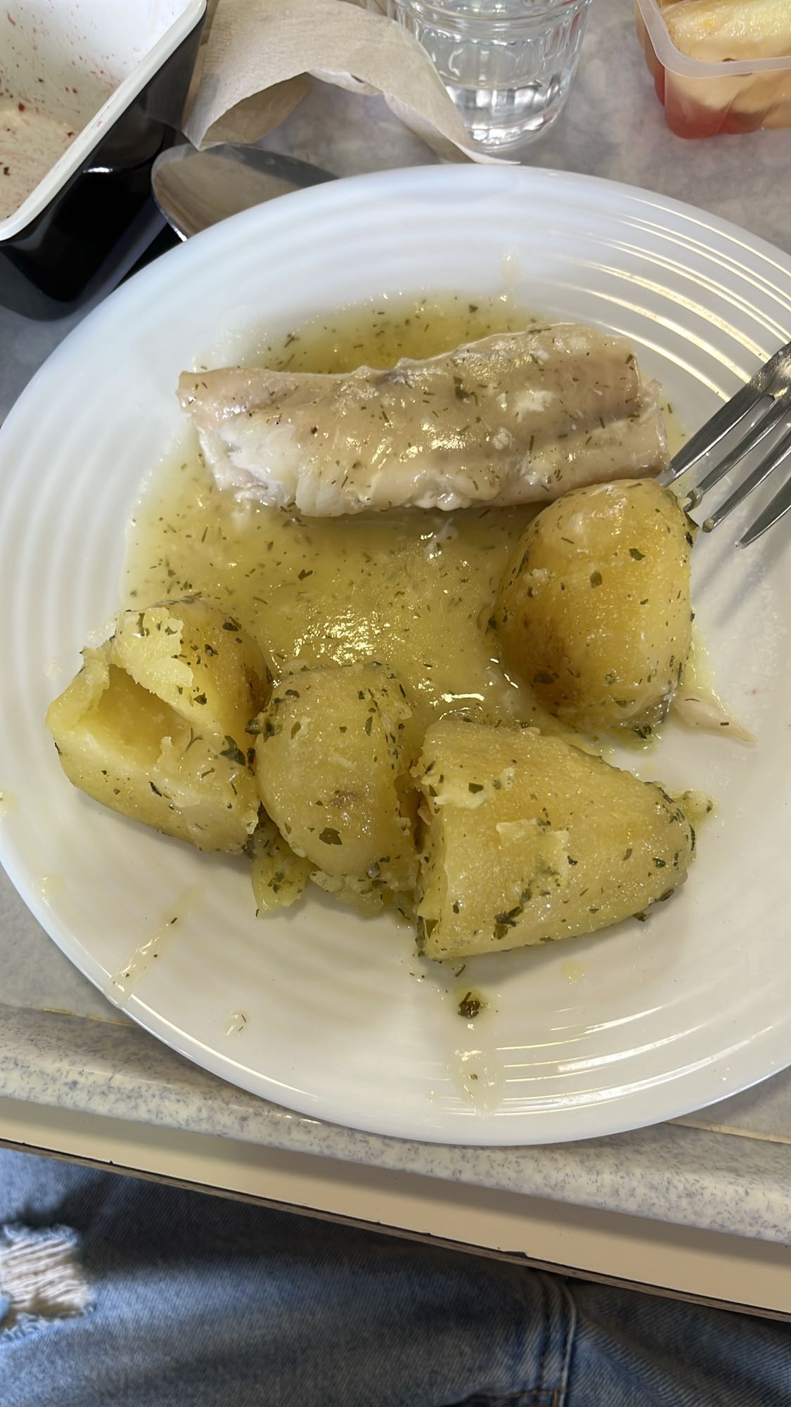 Poisson et pommes de terre