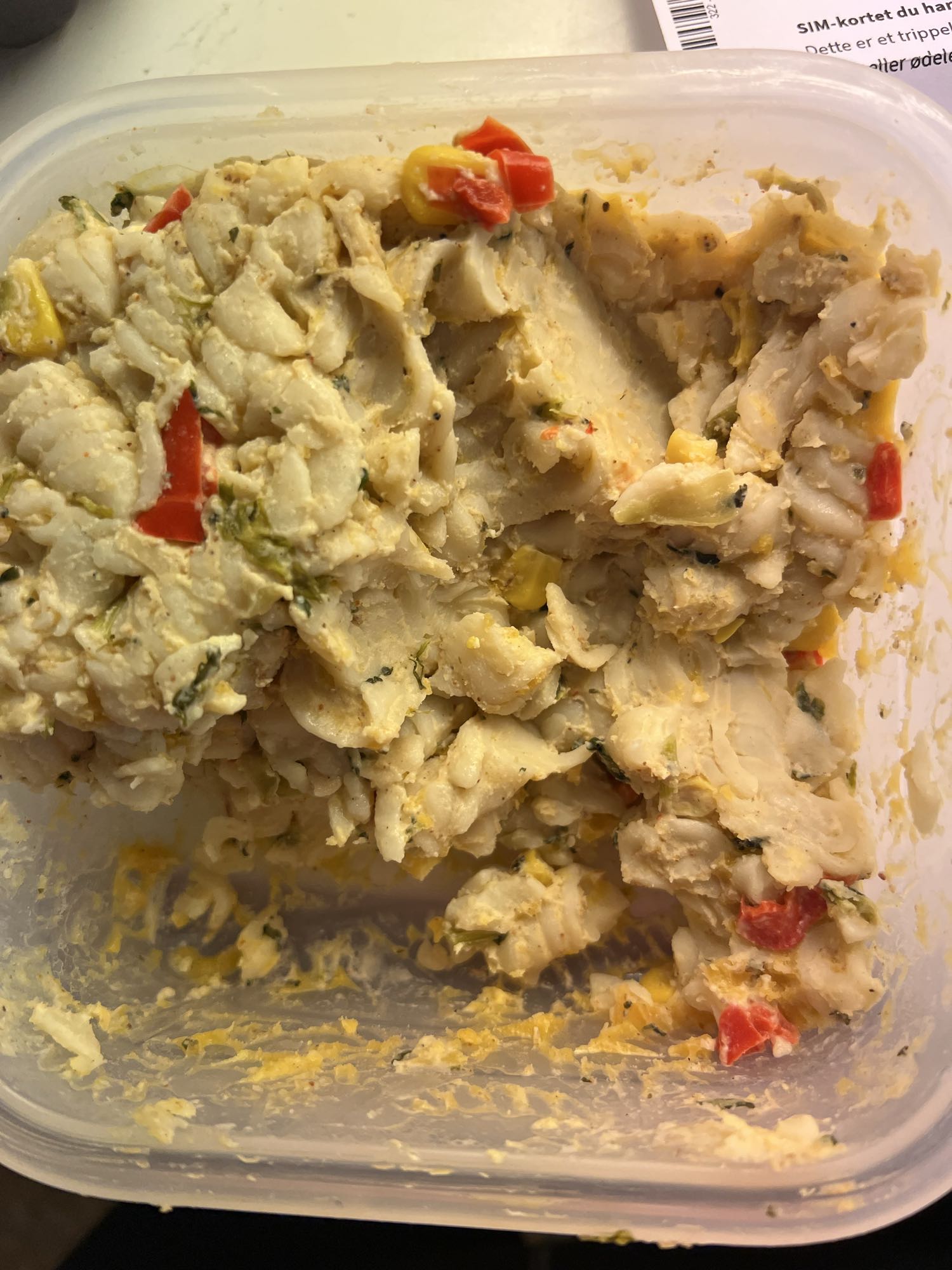 Kylling og grønnsaksblanding