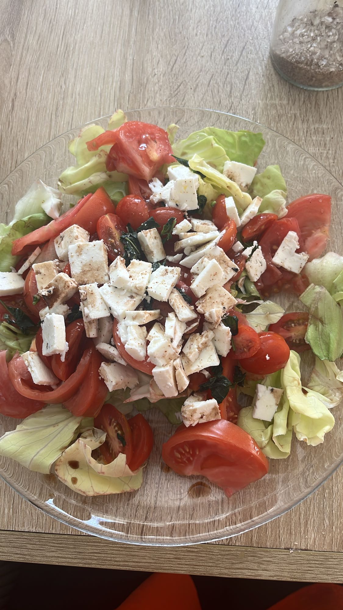 Salade tomate feta