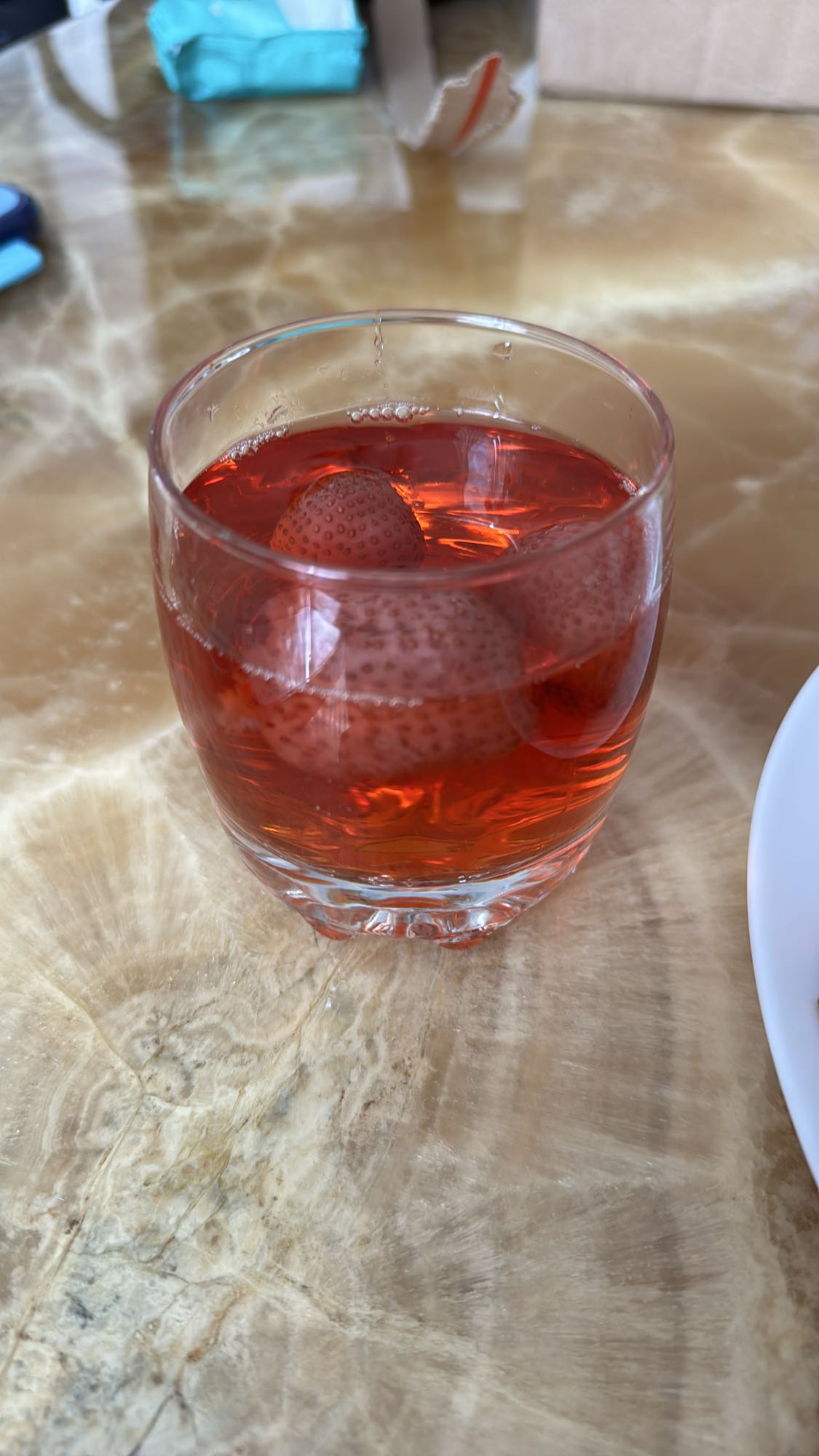 клубничный напиток