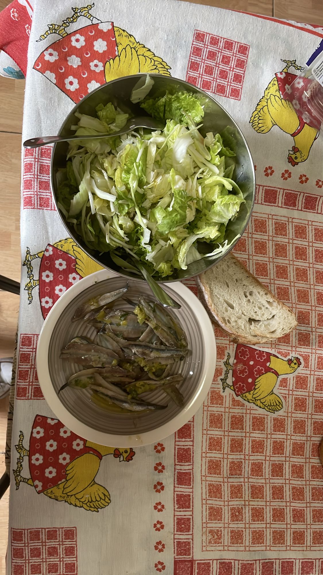 Insalata con acciughe