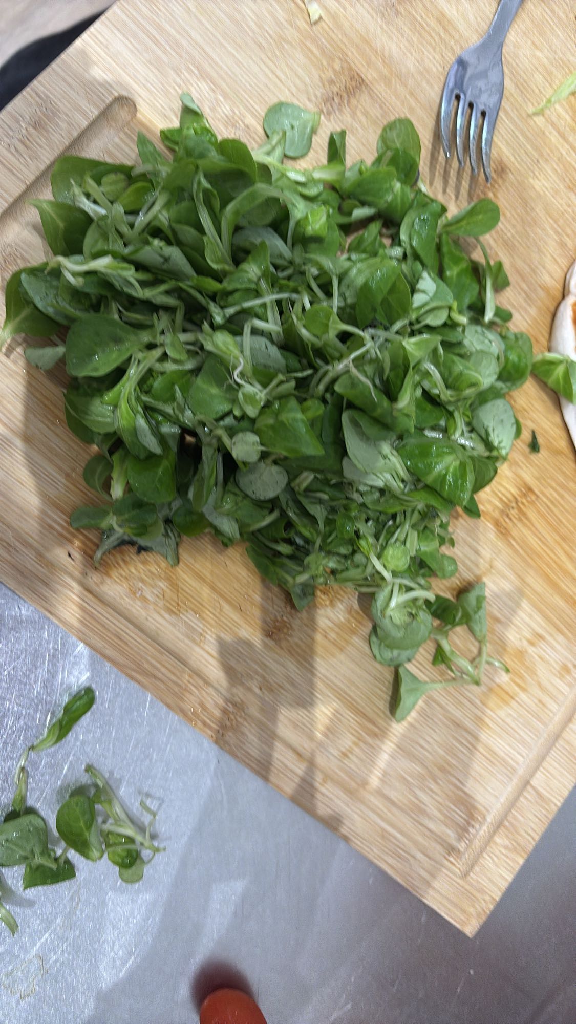 ensalada de canónigos
