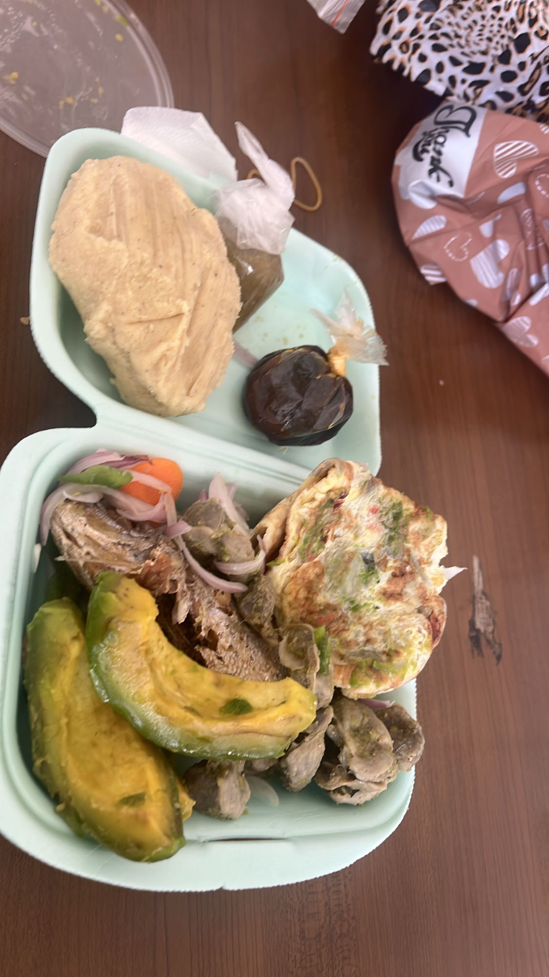 Avocado Fish & Kenkey