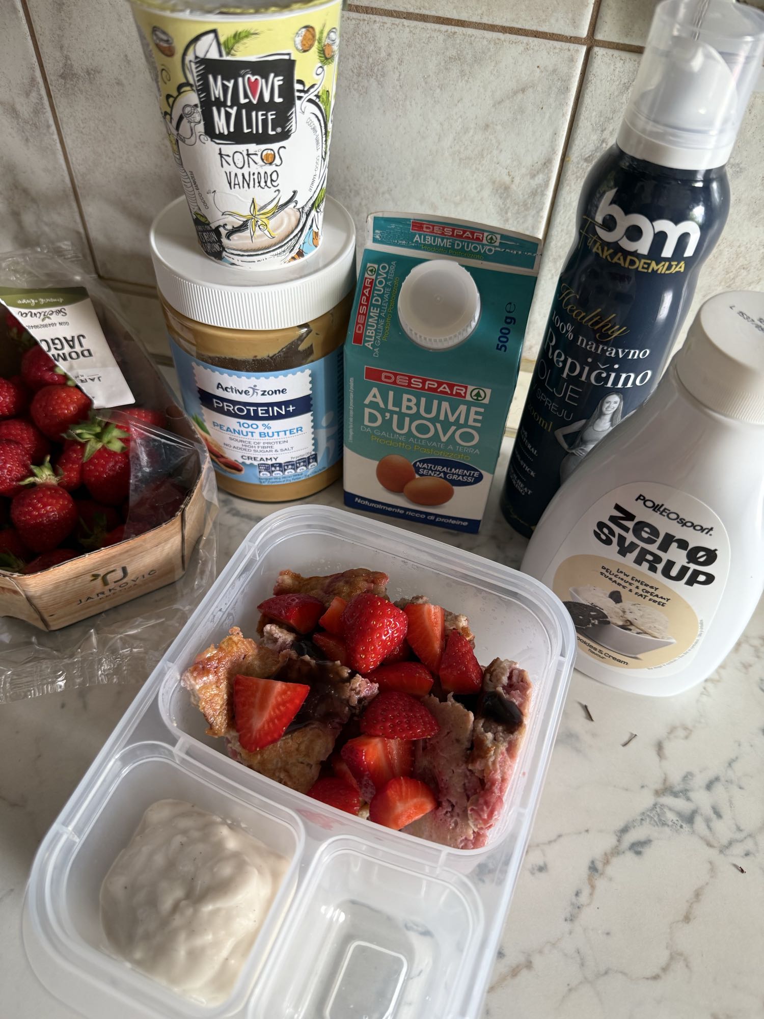 Strawberry Protein Breakfast