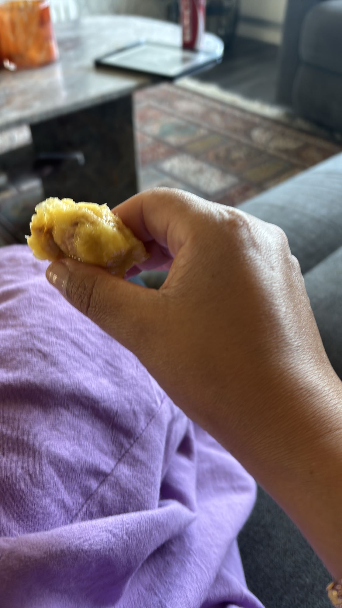 Stekt mogen banan