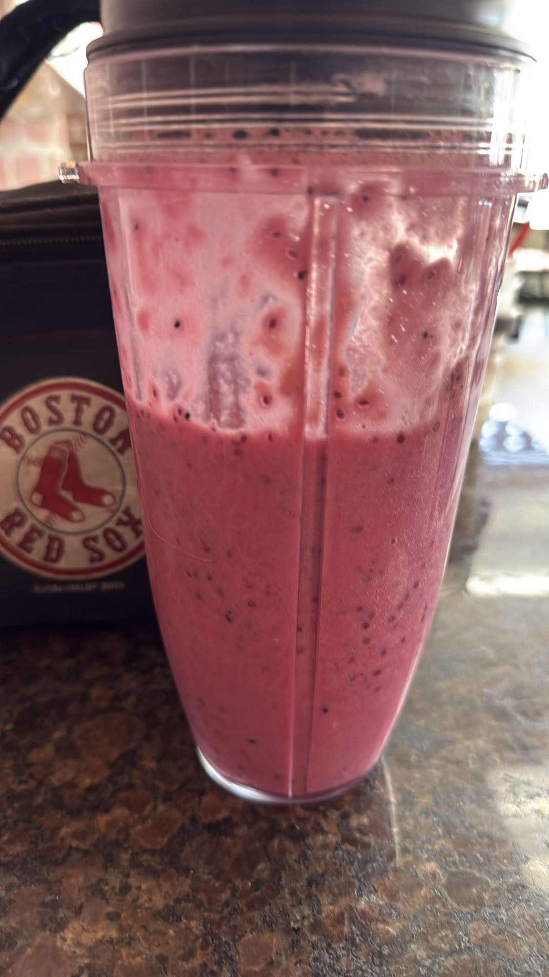 Smoothie fruits rouges