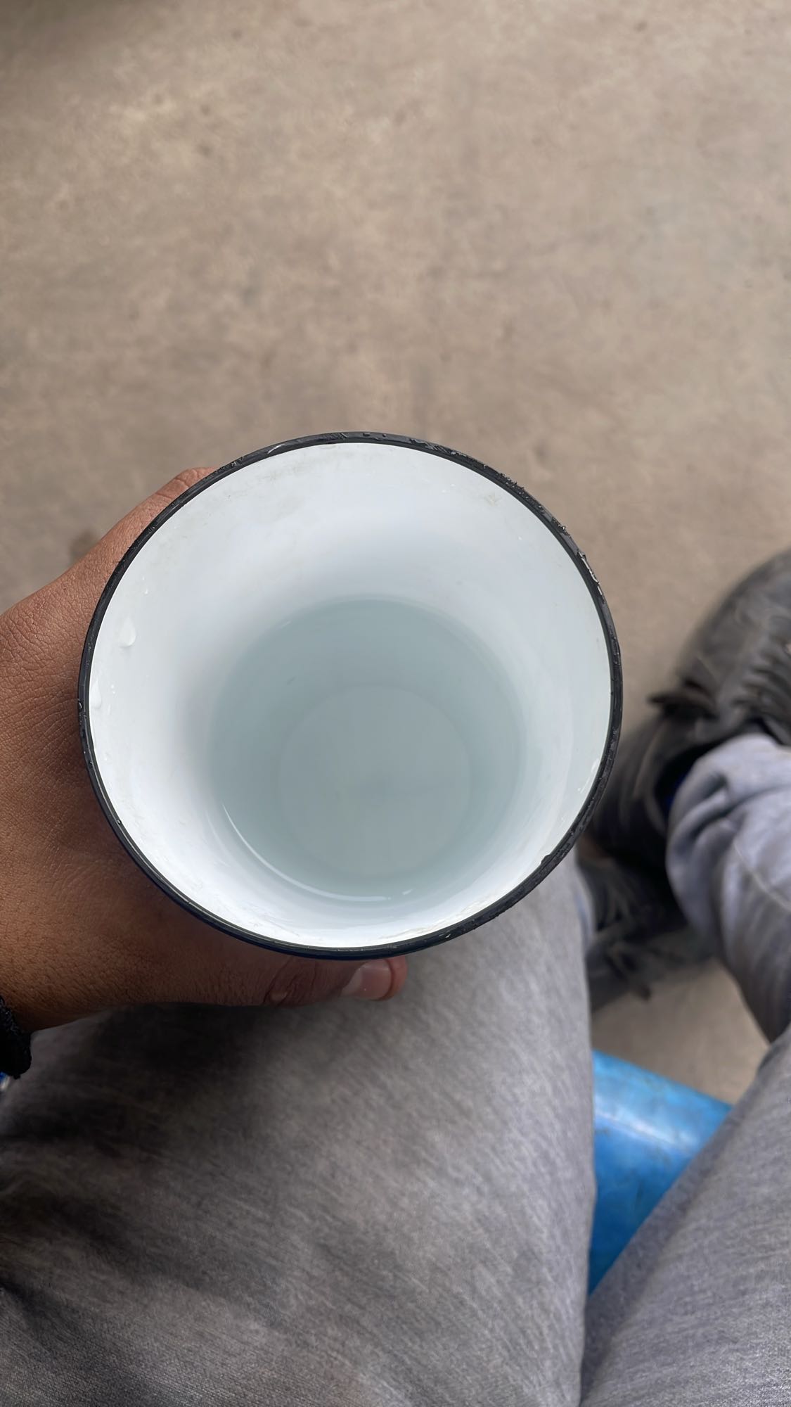 vaso de agua