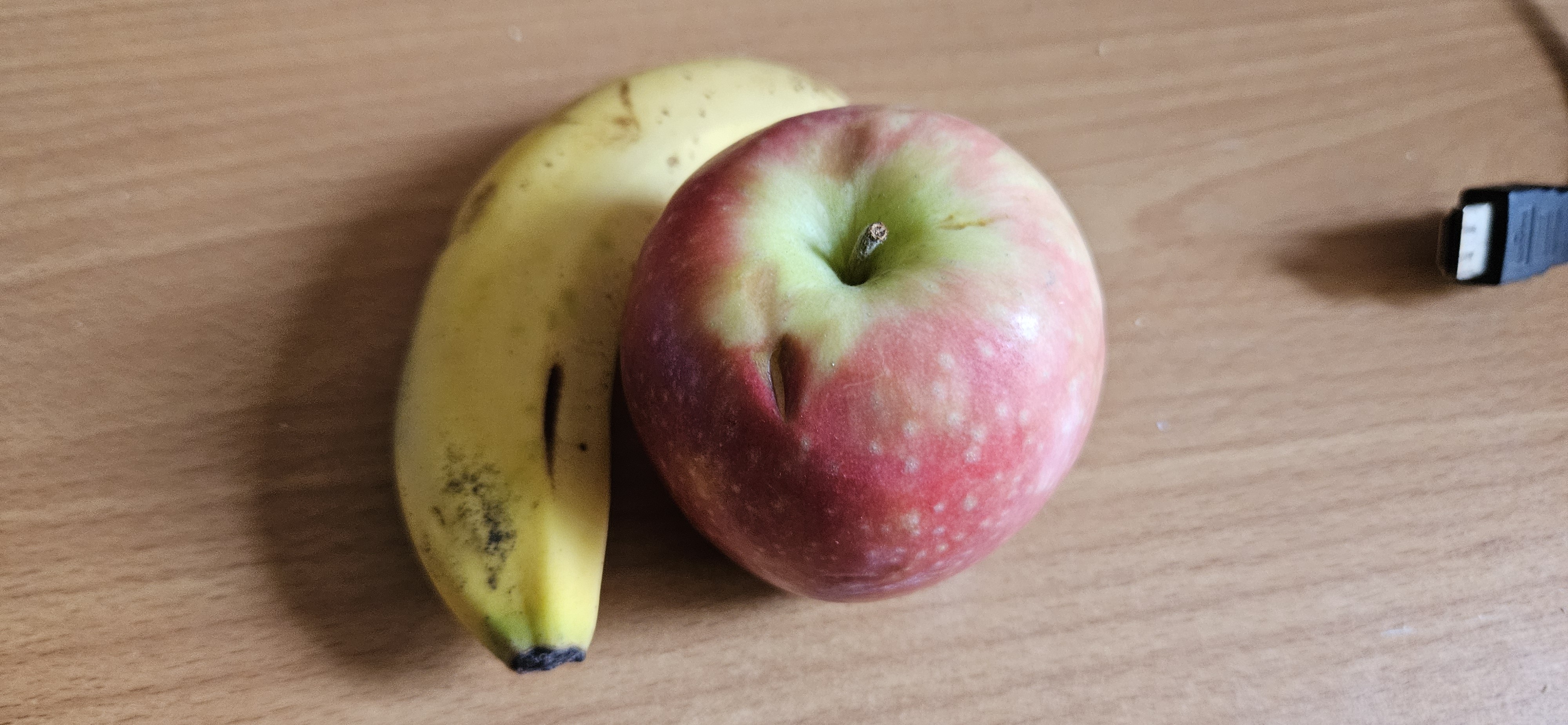 Banana and Apple Snack