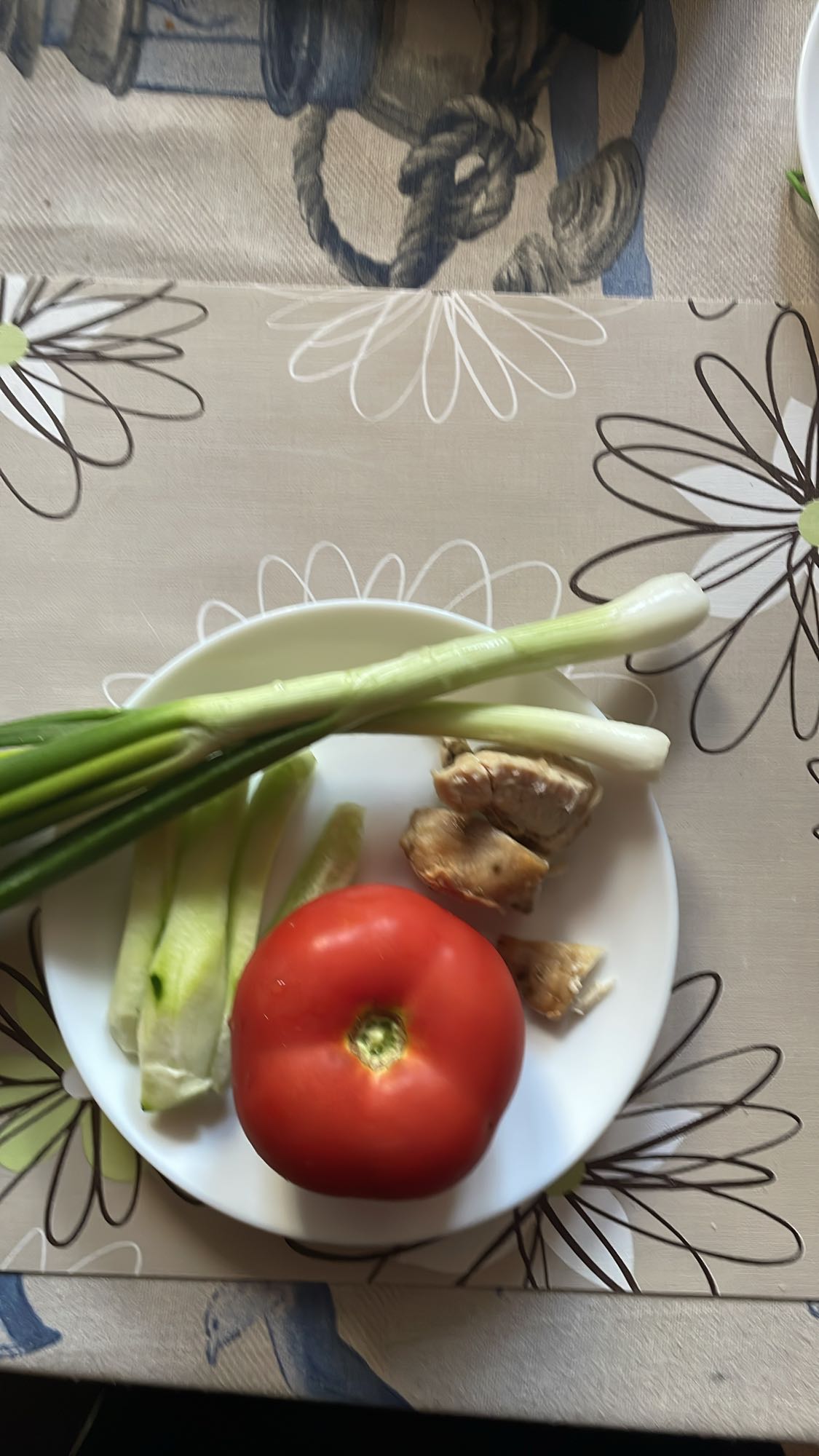 Legume proaspete cu carne