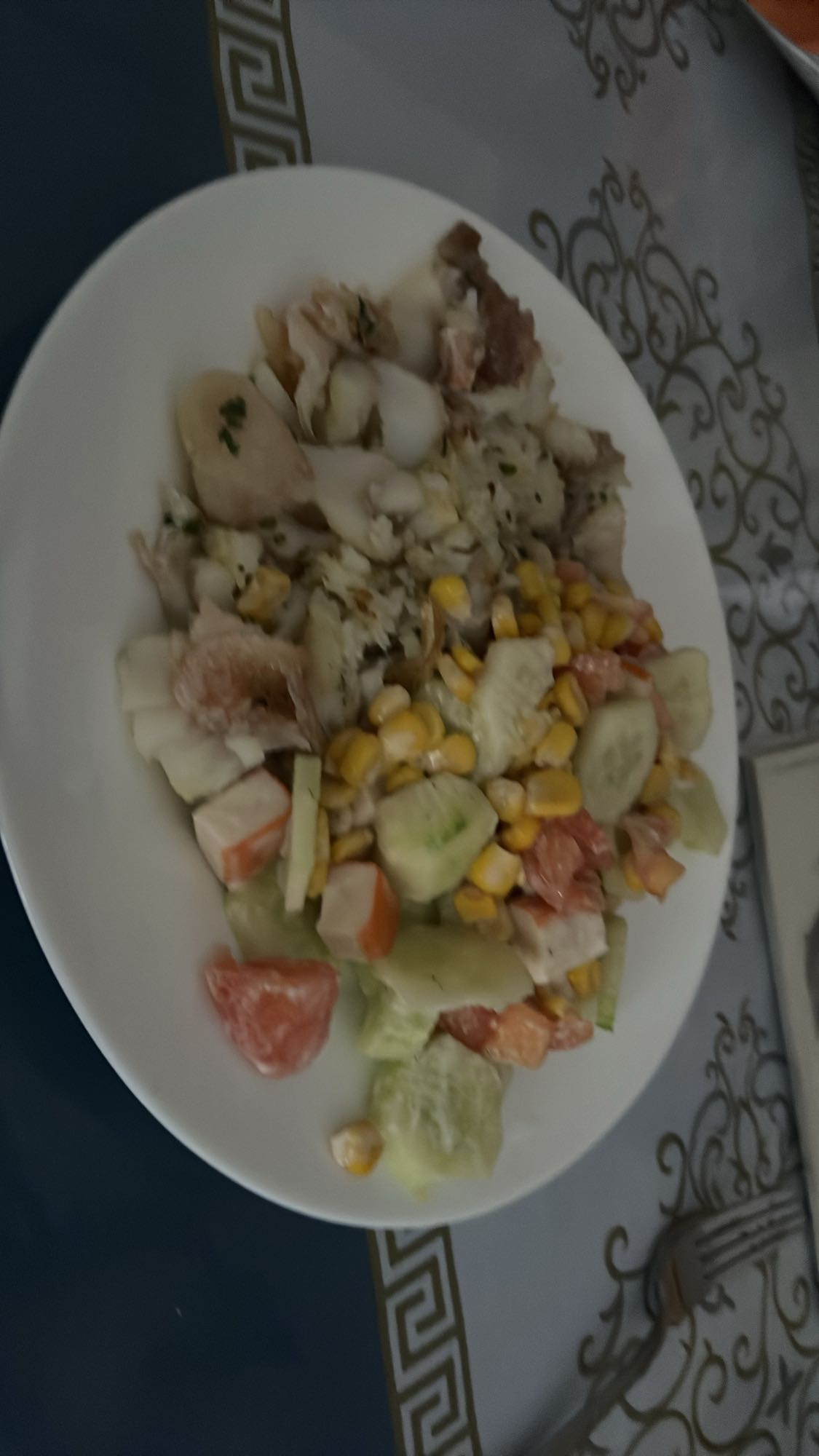 ensalada de mariscos