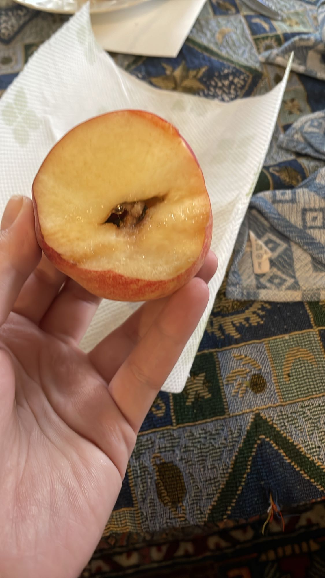 Half Peach Snack