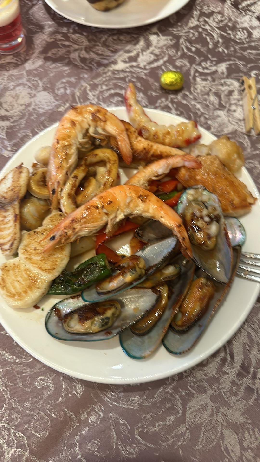 Fructe de mare la grătar